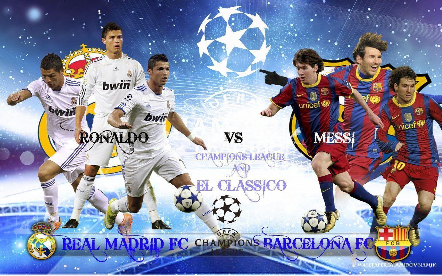 1440x900 Messi Vs Ronaldo Wallpaper 2015 HD