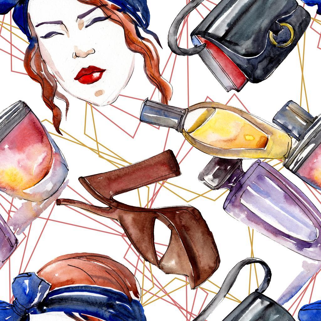 1024x1024 Fashionable Sketch Fashion Glamour Illustration In A Free and Image