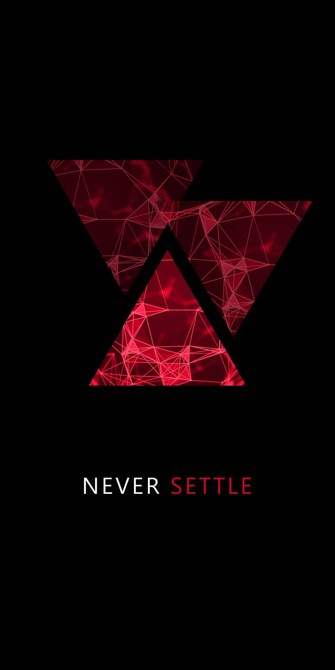1080x2160 Download Never Settle Oneplus 9r Wallpaper