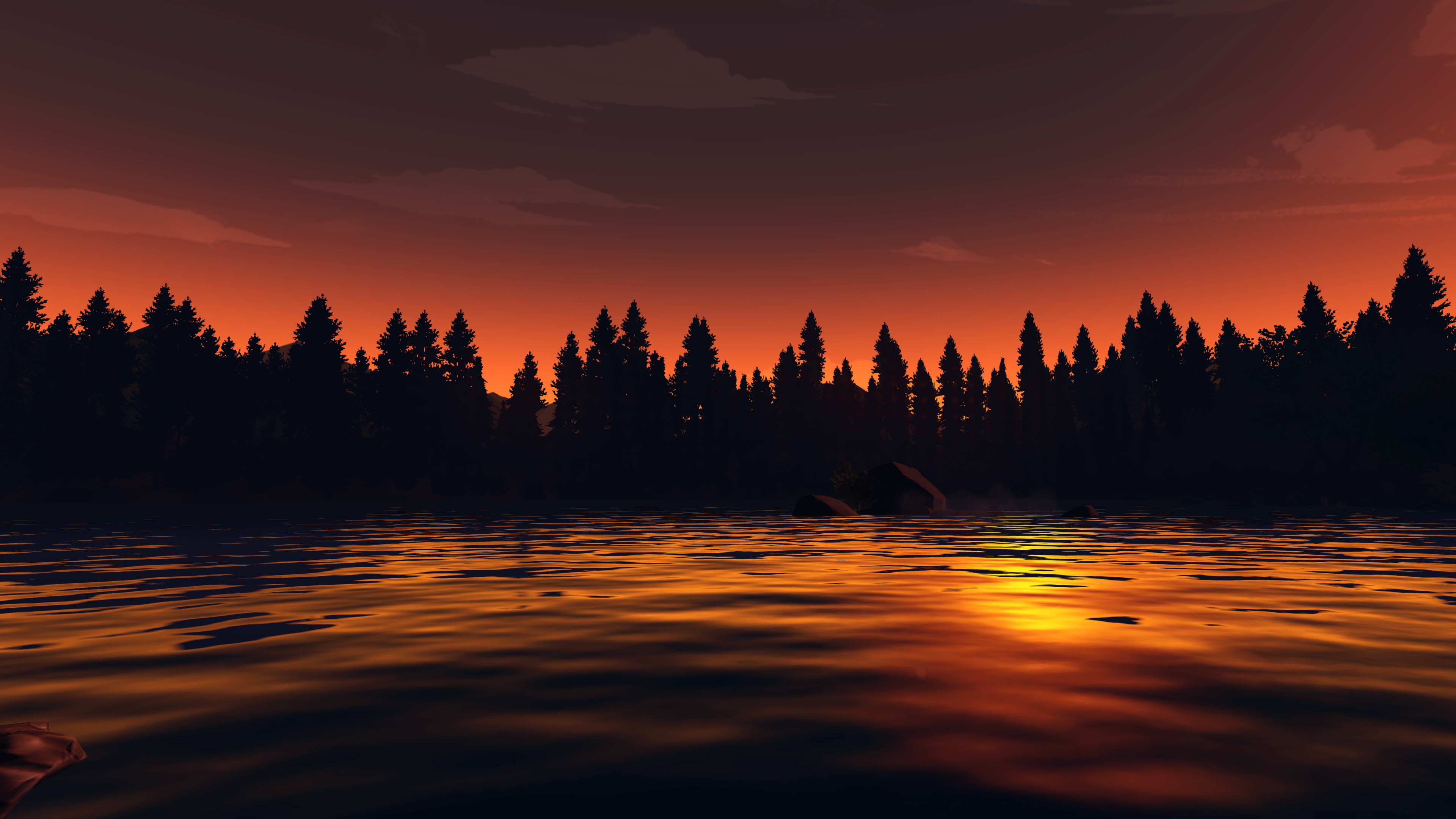 3840x2160 Serene desktop wallpaper (link to 4K lossless in comments)