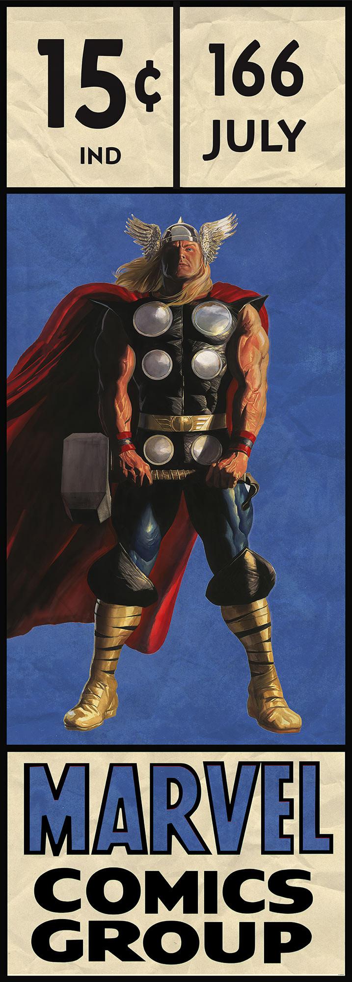 717x2000 Thor Retro Comic Box