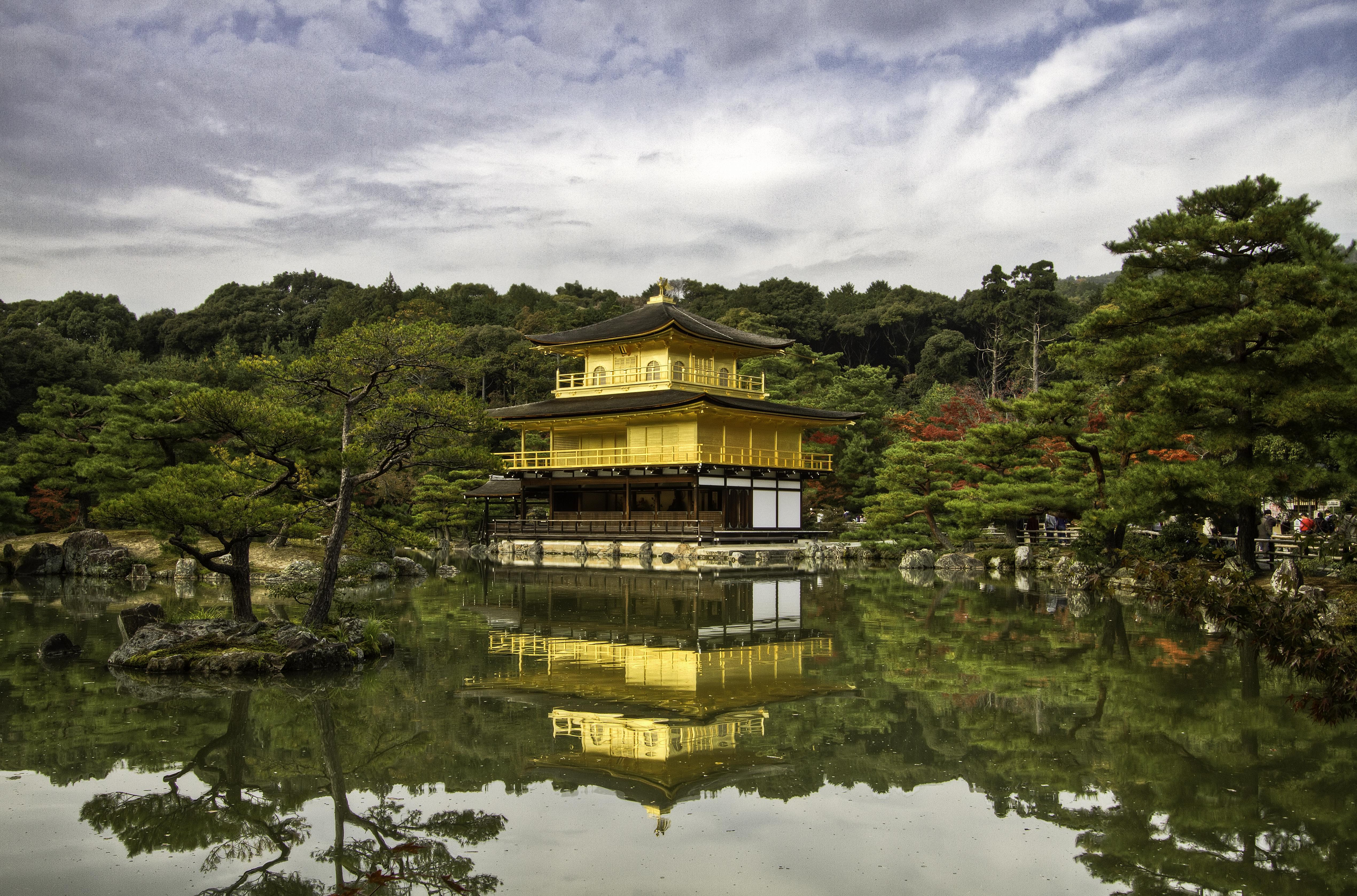 5080x3356 Japan Kinkaku Ji Kyoto The Temple Of The Golden Pavilion Wallpaper:5080x3356