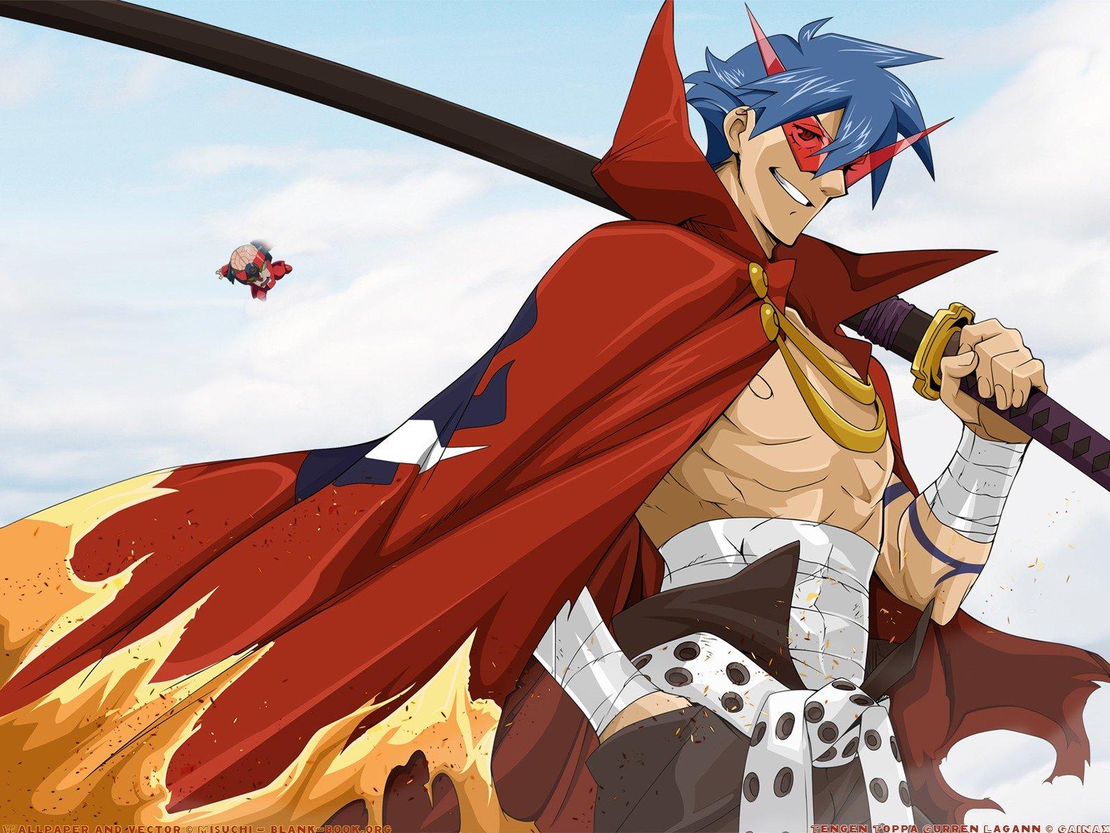 1600x1200 Tengen Toppa Gurren Lagann, Kamina Wallpaper HD / Desktop and Mobile Background