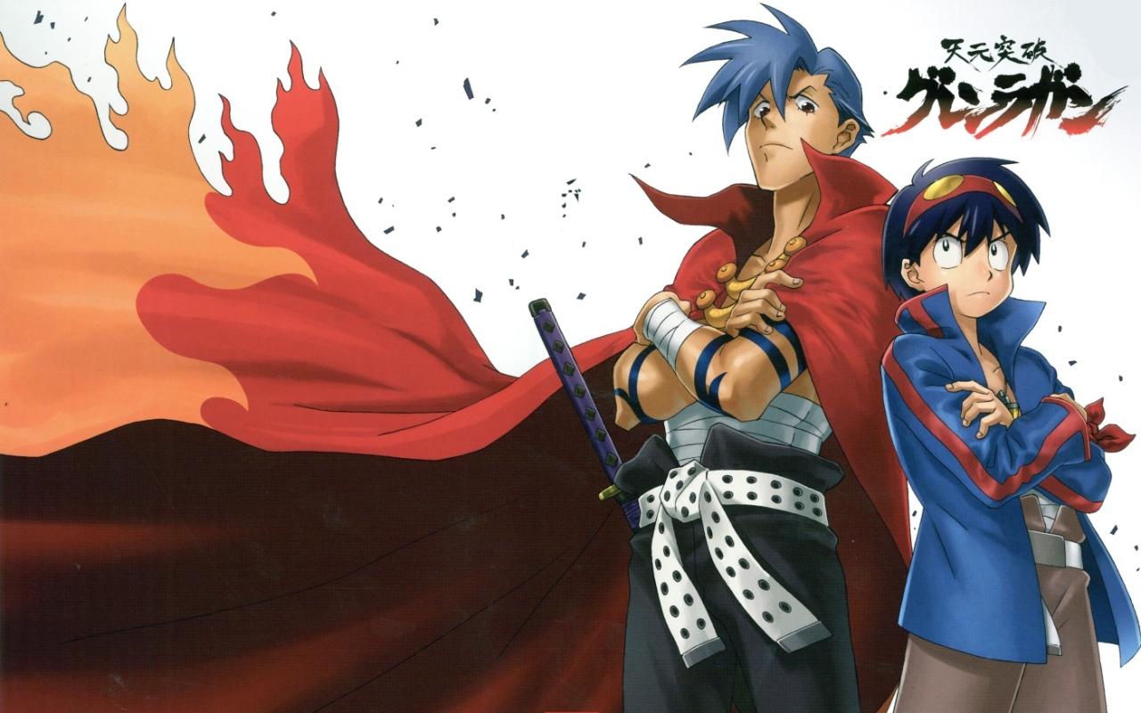1280x800 kamina simon tengen toppa gurren lagann. konachan.com.com Anime Wallpaper