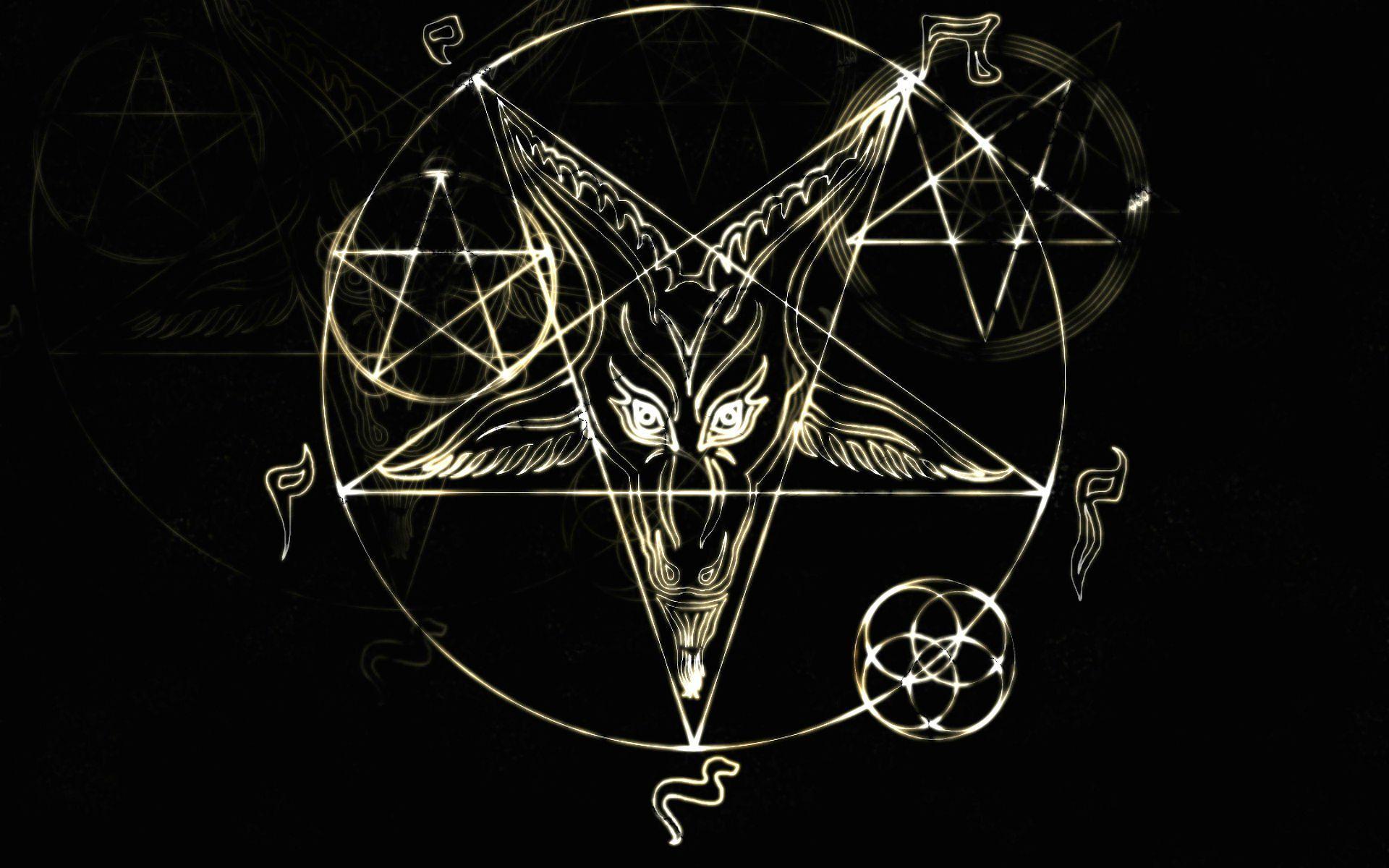 1920x1200 Satanic Goat Wallpaper. Background HD Wallpaper, Occult, Background Girly