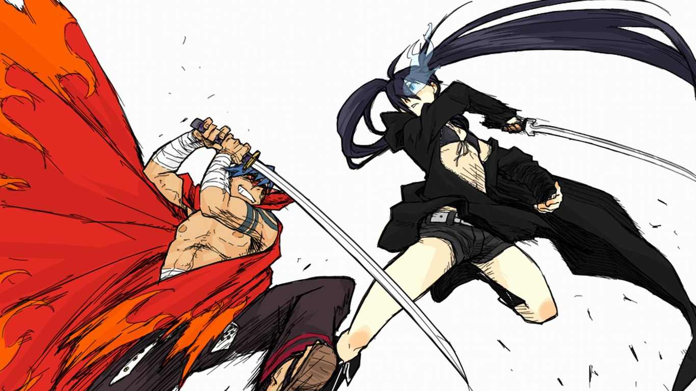1366x768 1366x768 Kamina (Tengen Toppa Gurren Lagann) Gallery HD Wallpaper
