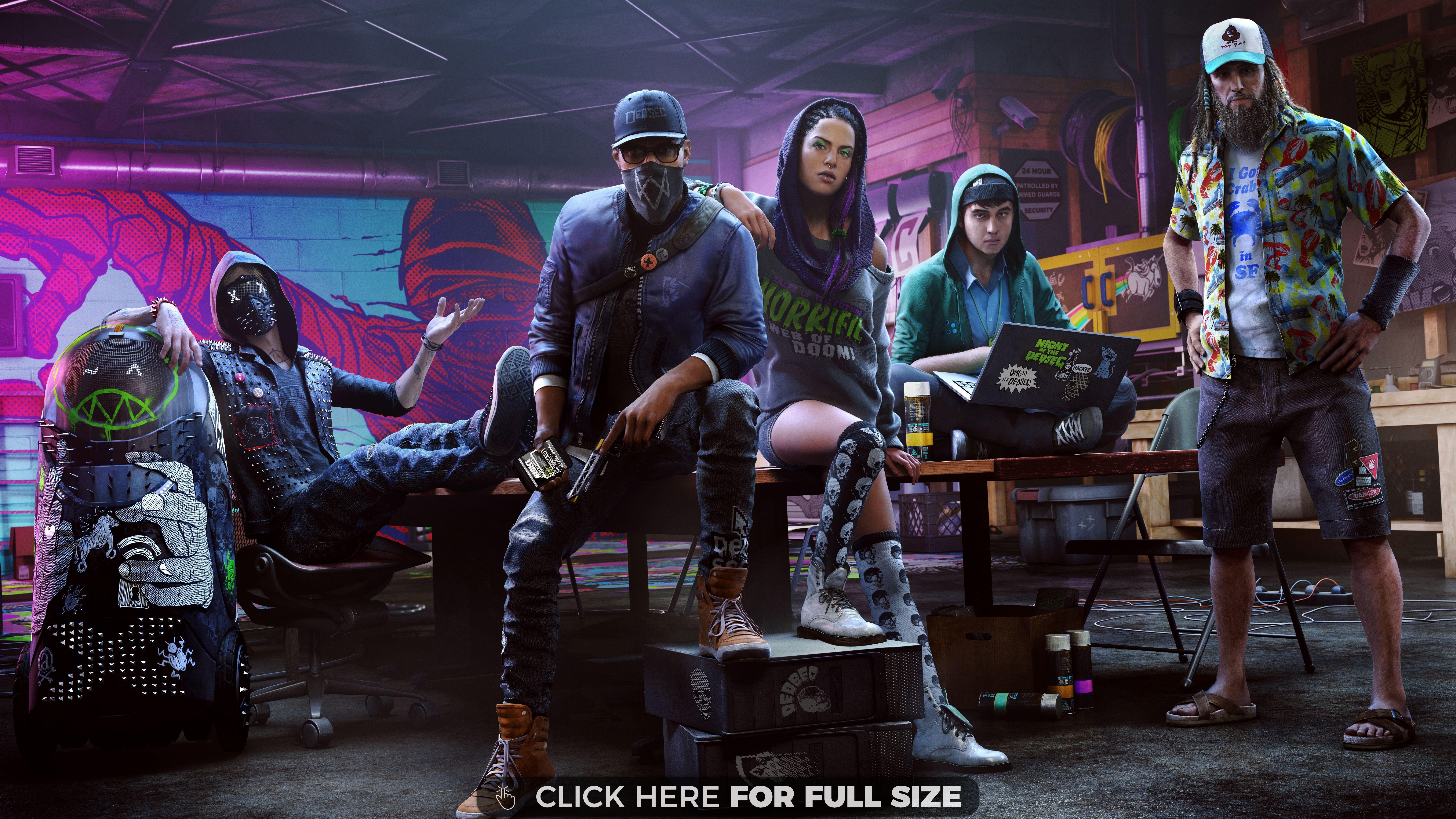 7680x4320 Watch Dogs HD 4K 8K Game 4K wallpaper