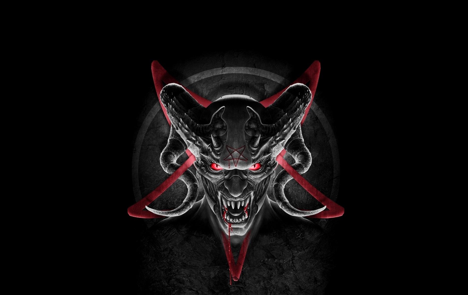 1900x1200 Pentagram Satanic Dark Occult HD Wallpaper