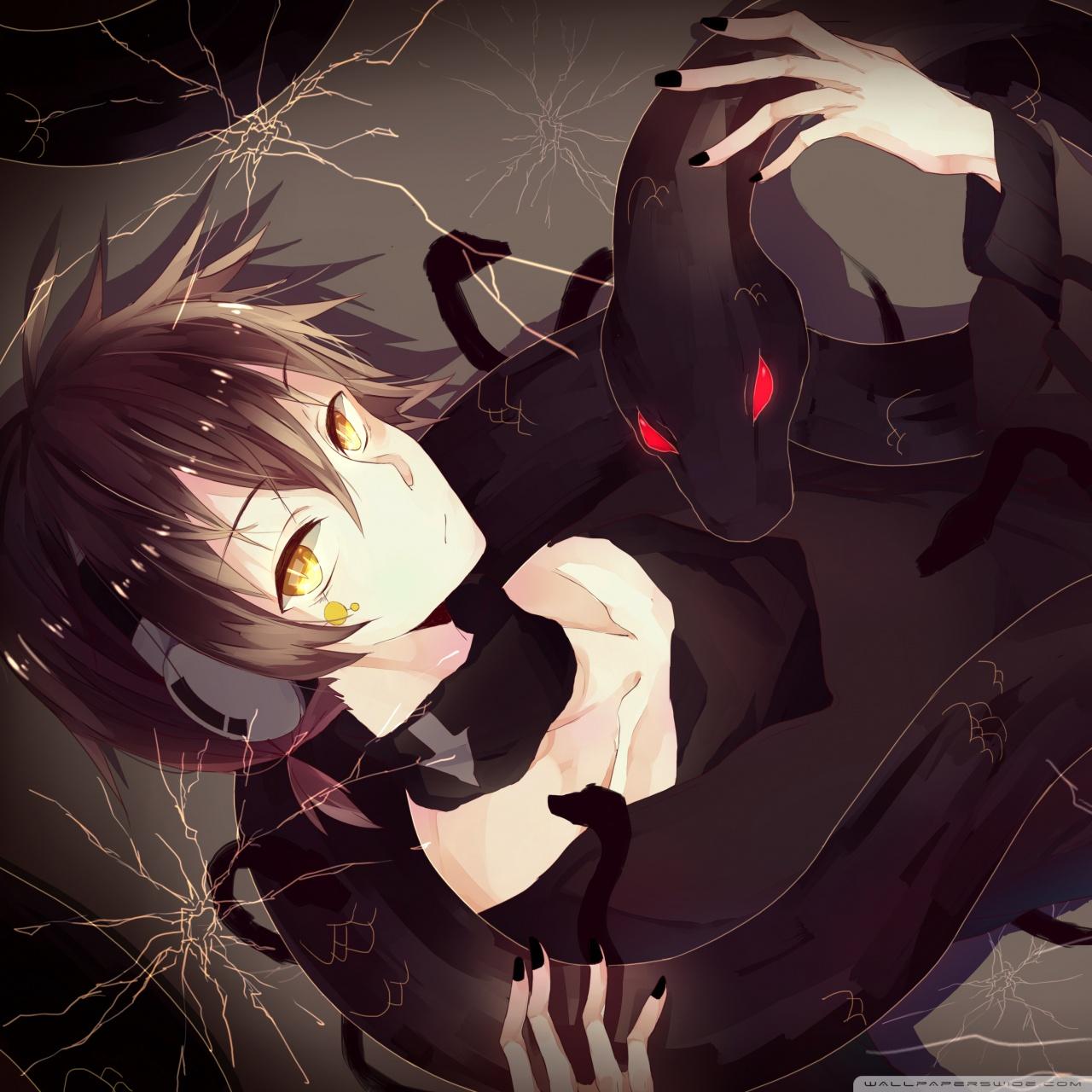 1280x1280 Anime Boy with Snake Ultra HD Desktop Background Wallpaper for 4K UHD TV : Widescreen & UltraWide Desktop & Laptop : Tablet