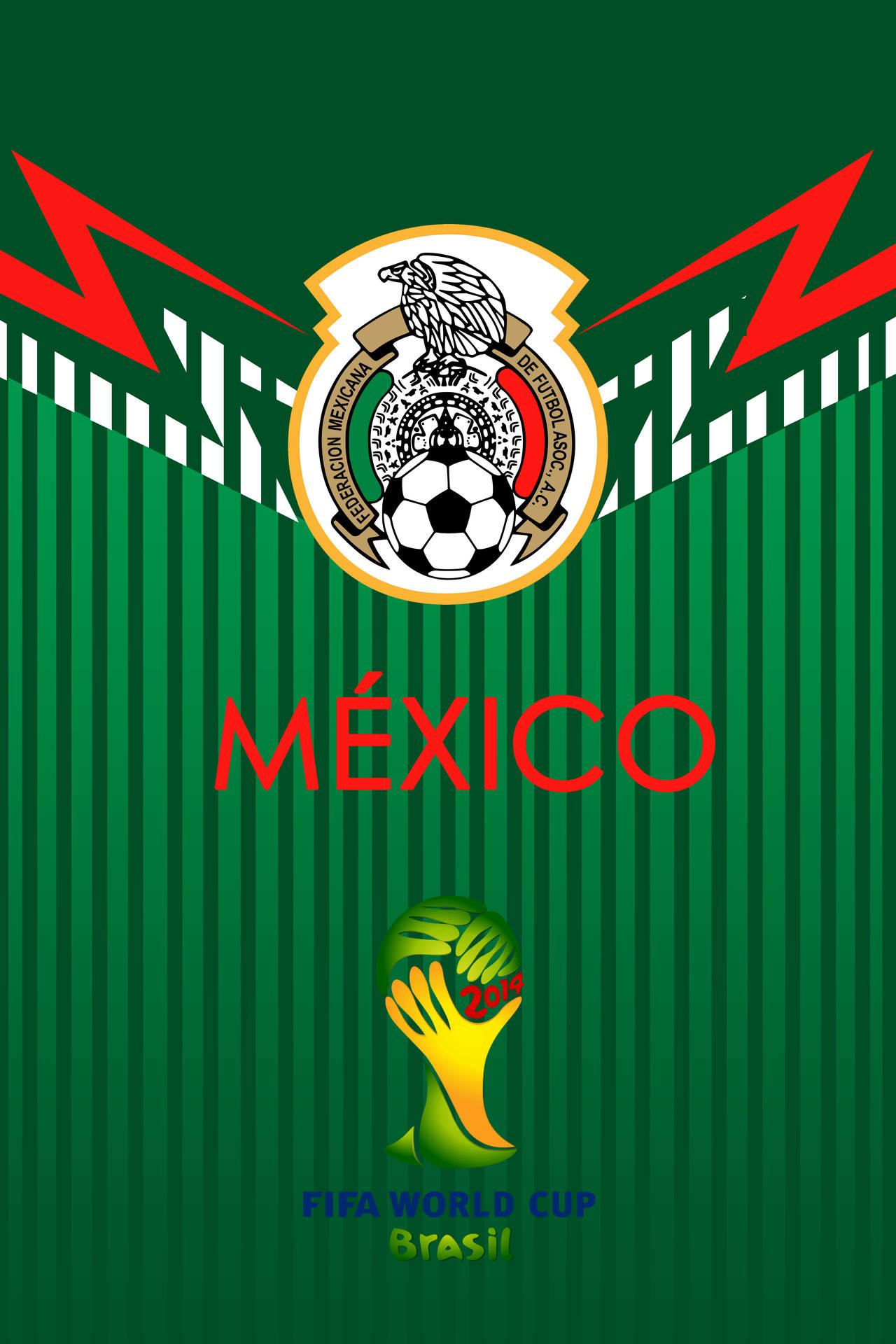 1280x1920 Download Mexico Soccer Fifa World Cup Logo Wallpaper