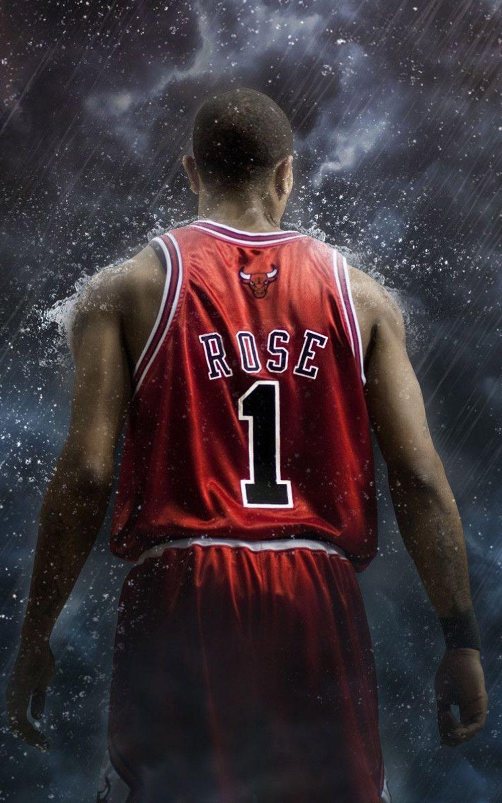 d rose bulls shirt