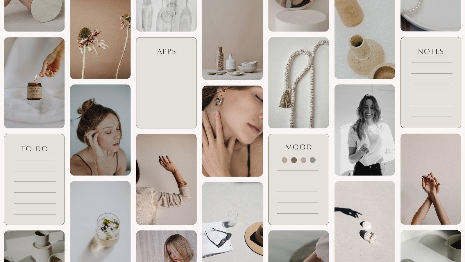 1600x900 Free customizable pastel desktop wallpaper templates