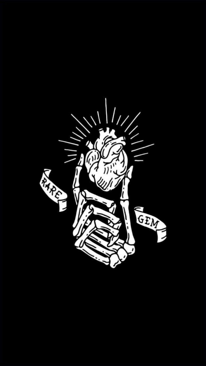 720x1280 Rare Gam. Wallpaper tengkorak, Wallpaper seni, Seni tengkorak