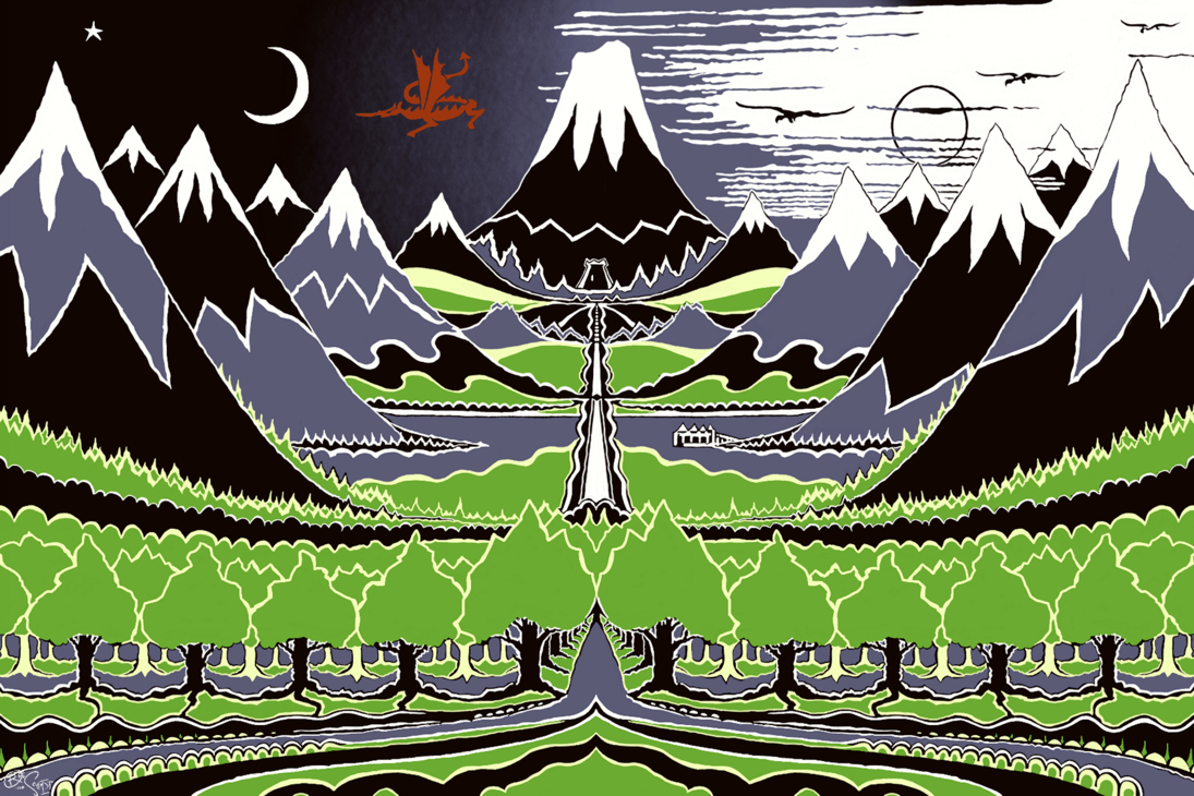 1095x730 The Hobbit wallpaper