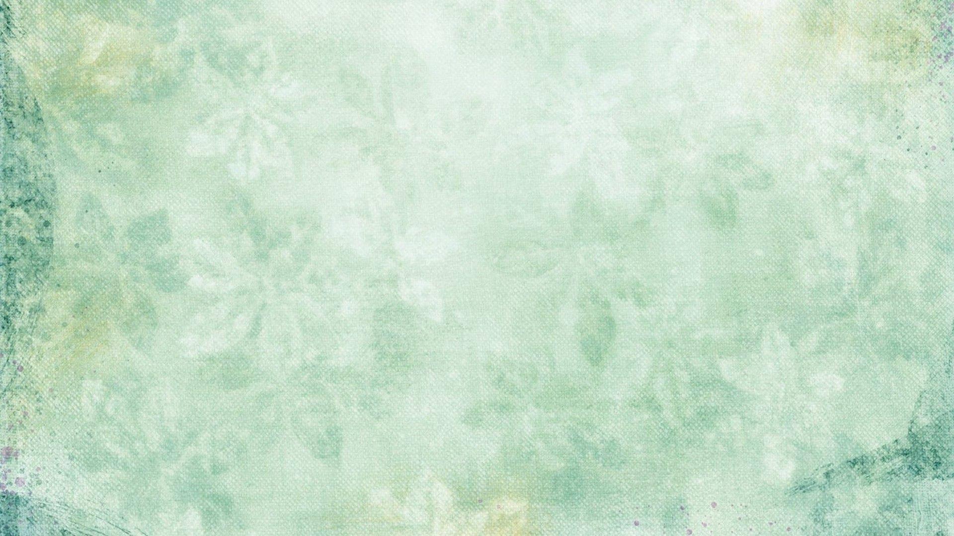 1920x1080 Download Hazy White Flowers Sage Green Desktop Wallpaper