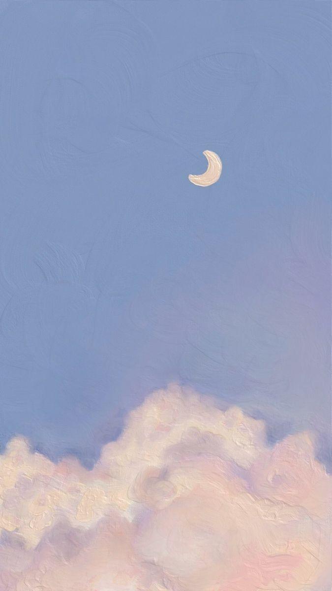 675x1200 moonchild. Painting wallpaper, Minimal wallpaper, Pretty wallpaper