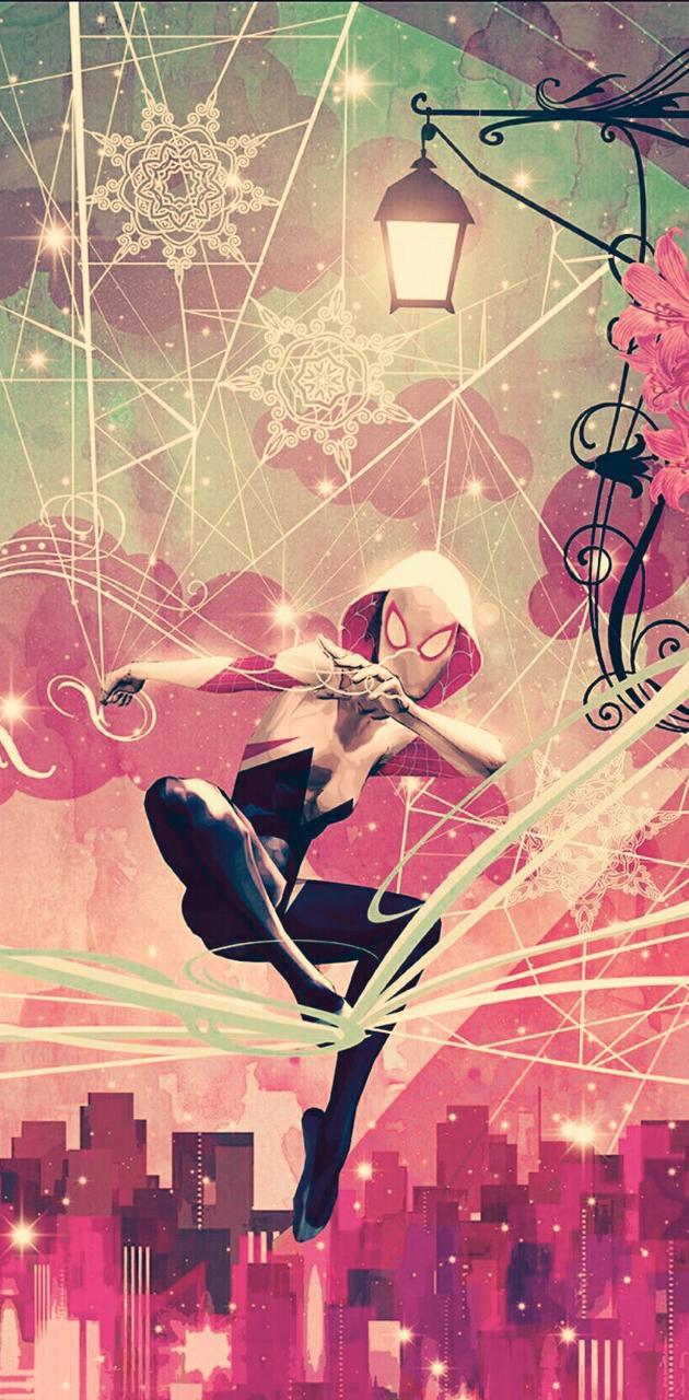 630x1280 Spider Gwen wallpaper