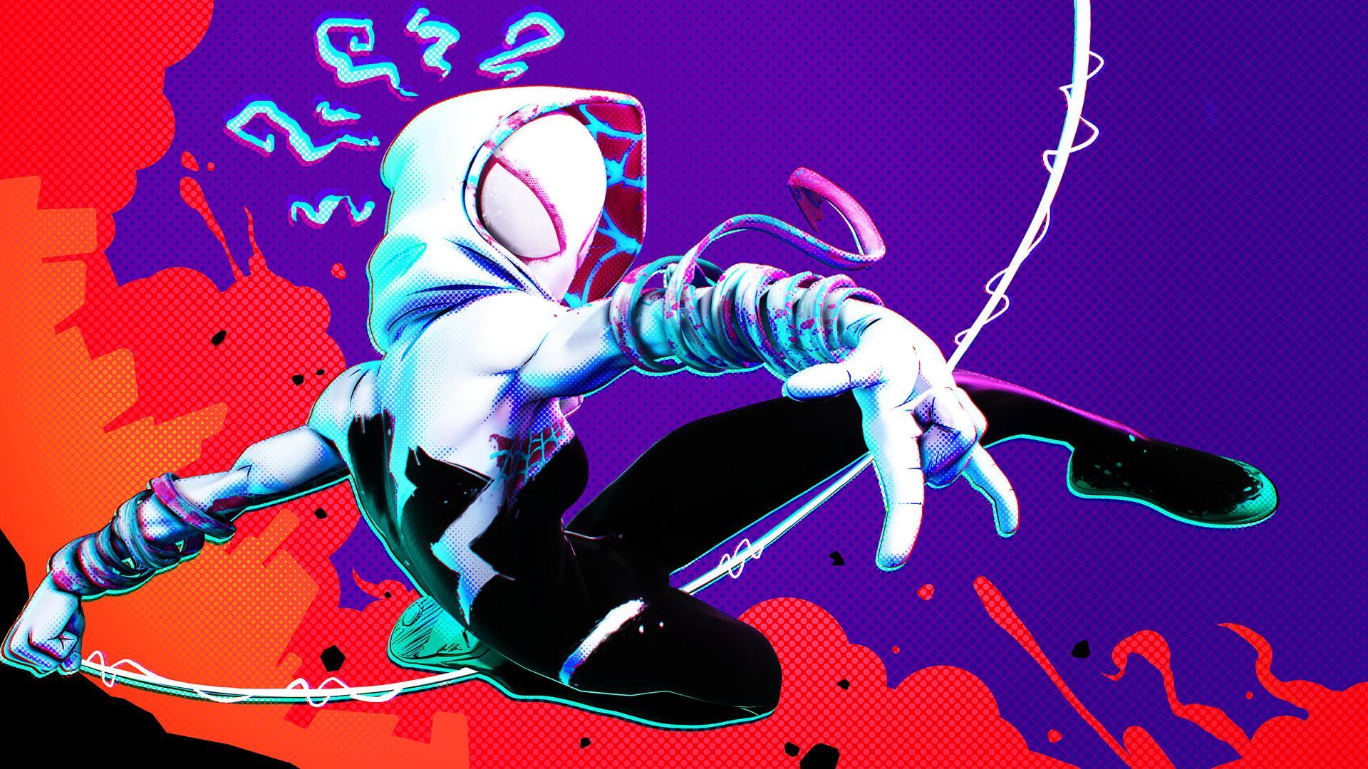 1920x1080 Spider Gwen HD Wallpaper Free Download