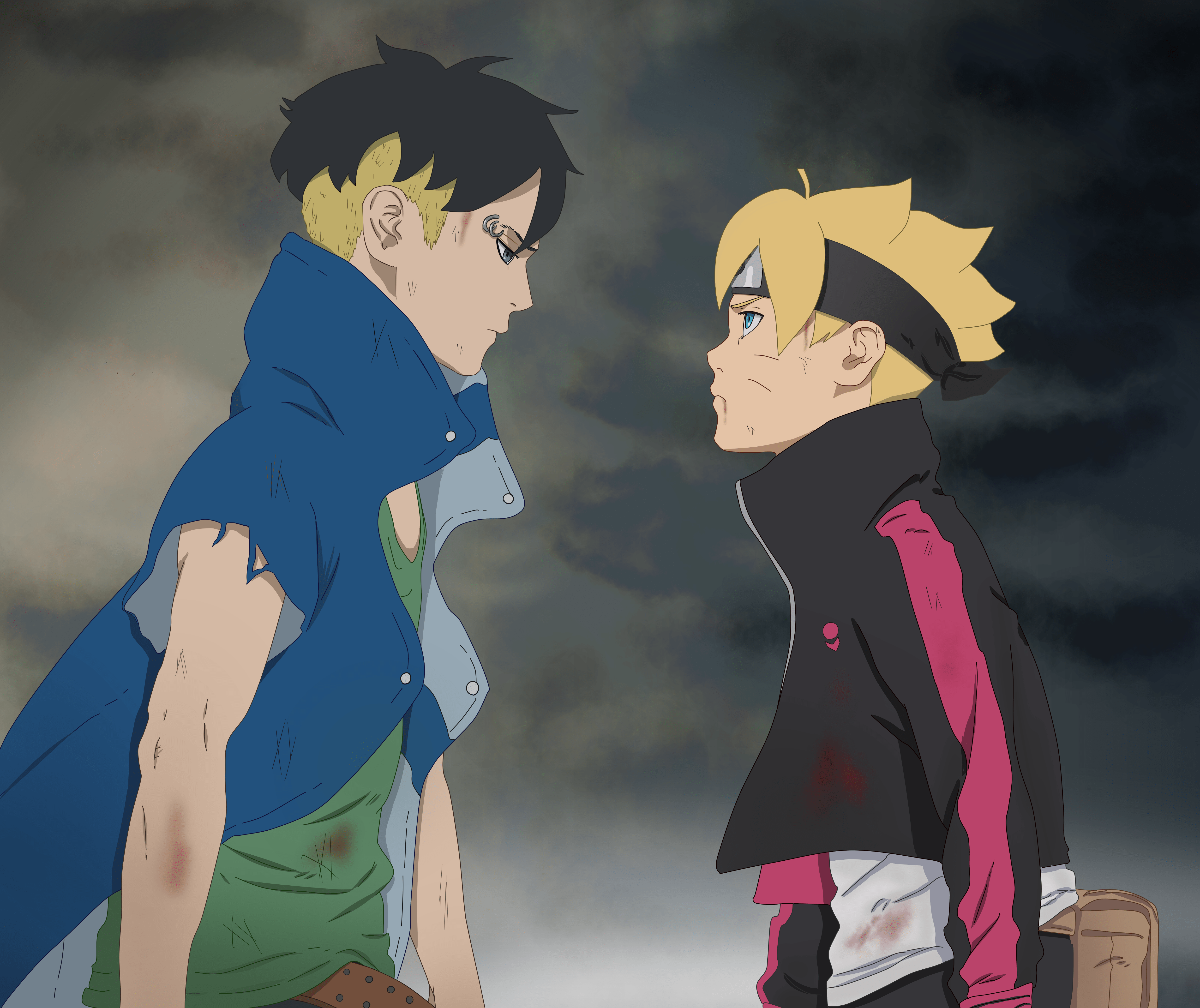5000x4200 Download 1242x2688 Kawaki, Uzumaki Boruto, Friendship, Naruto Wallpaper for iPhone 11 Pro Max & XS Max