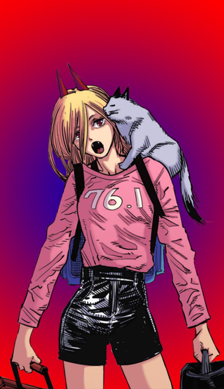 768x1336 Power Chainsaw Man 768x1336 Resolution Wallpaper, HD Anime 4K Wallpaper, Image, Photo and Background