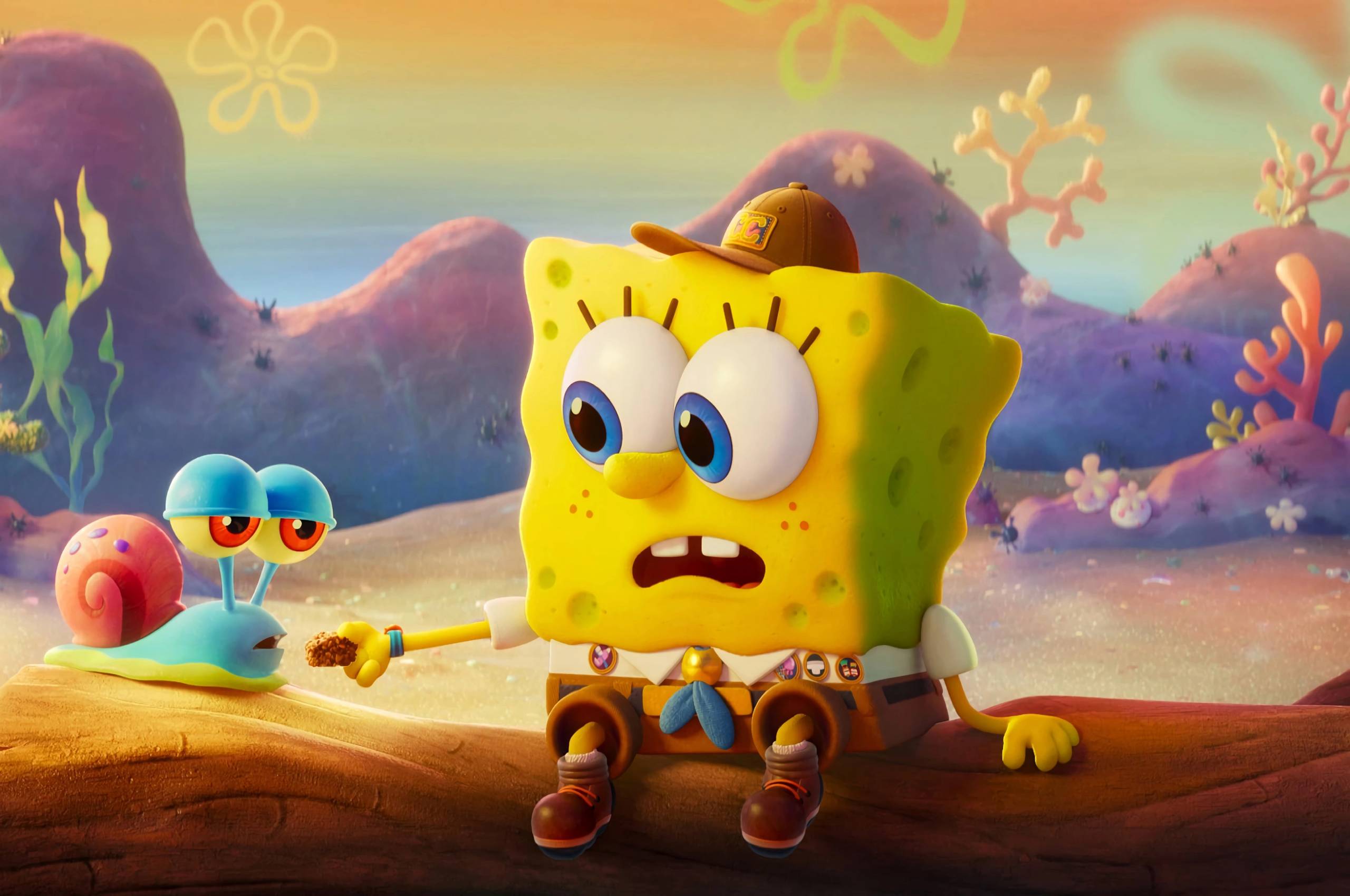 2560x1700 Gary & SpongeBob Chromebook Pixel Wallpaper, HD Movies 4K Wallpaper, Image, Photo and Background