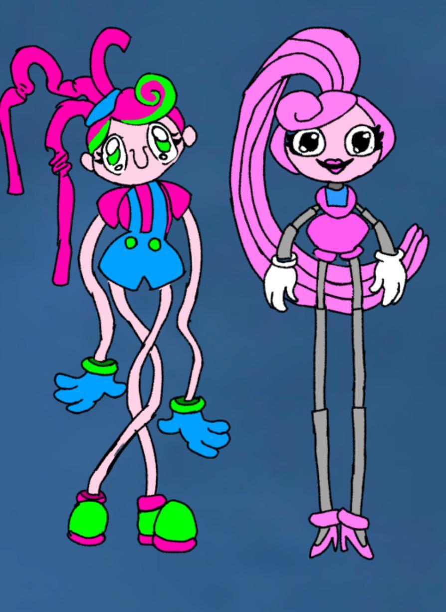 894x1225 I colored mommy long legs prototypes v1 and v2
