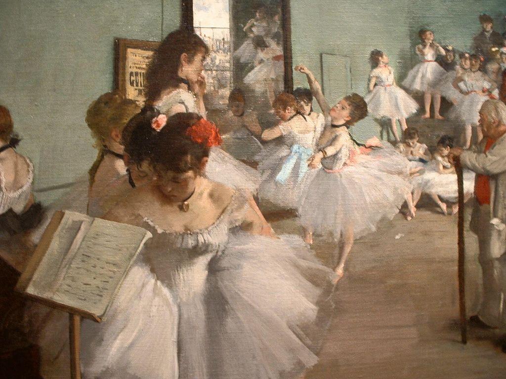 1024x768 Degas Ballerinas. From the Metropolitan Museum of Art in NY