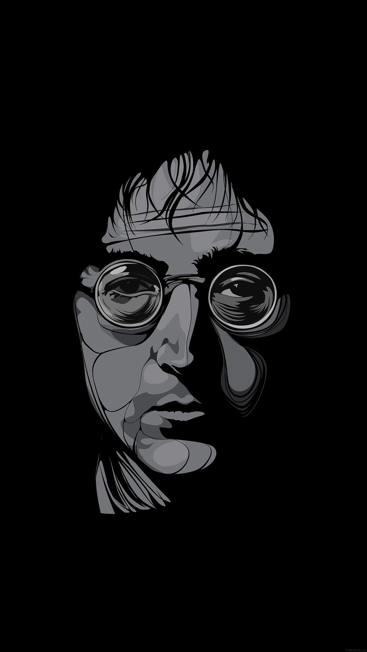1242x2208 John Lennon Illust Art Music Android wallpaper HD wallpaper