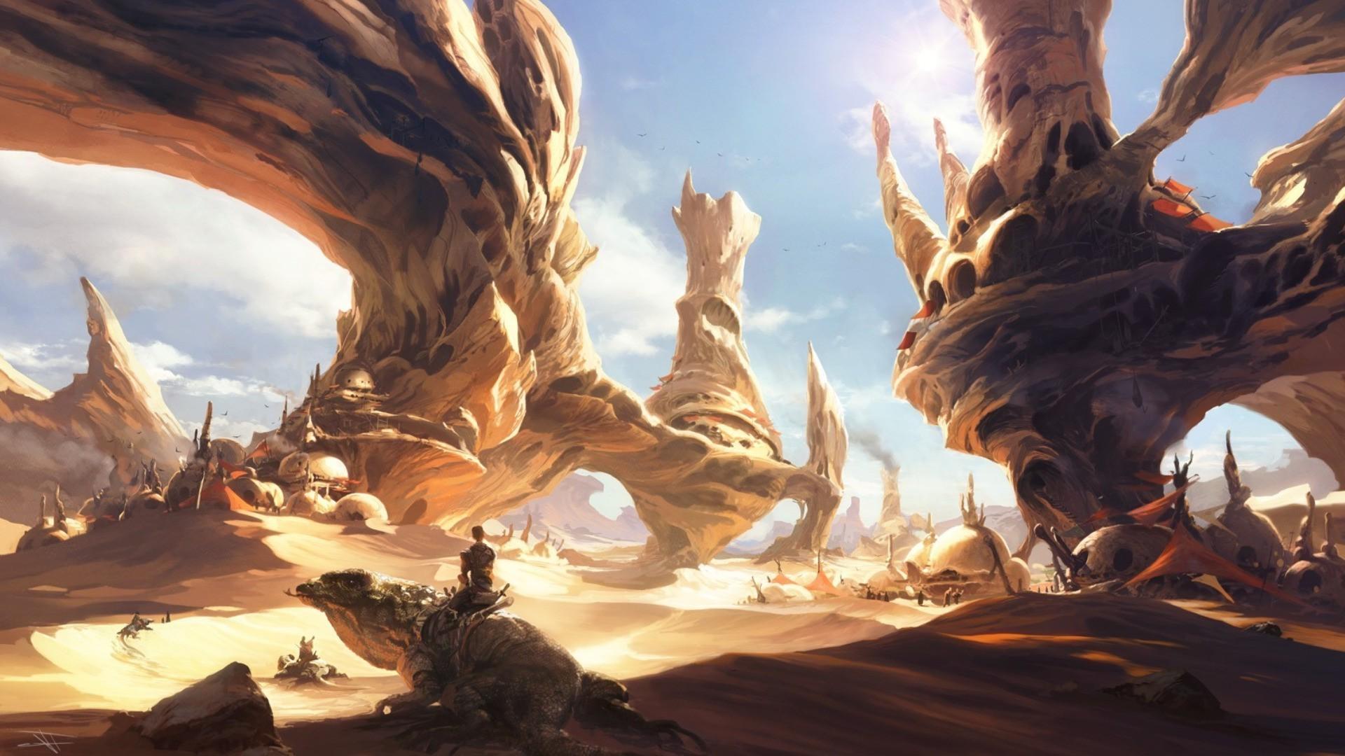1920x1080 desert, Luke Skywalker, Star Wars Wallpaper HD / Desktop and Mobile Background
