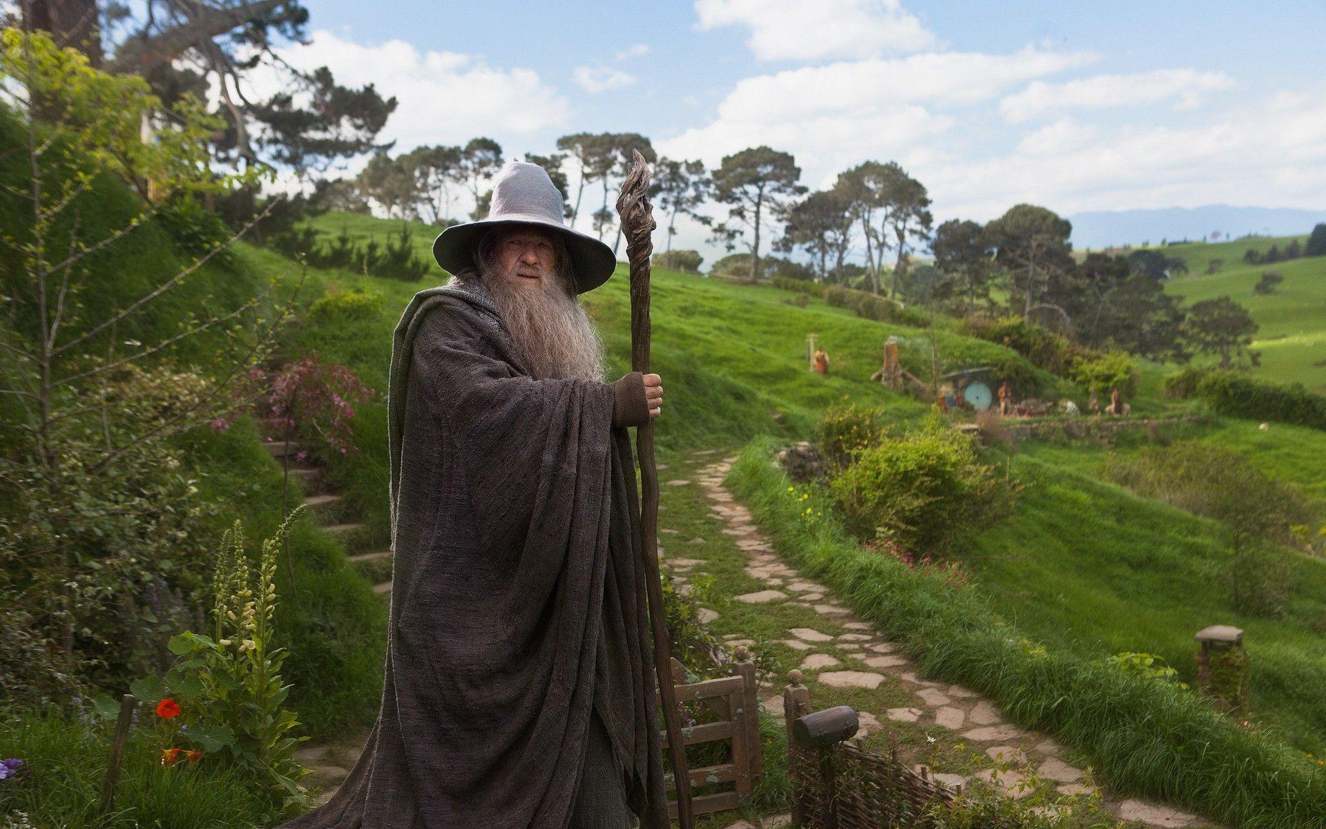 1920x1200 Gandalf The Lord of the Rings wizards The Hobbit Ian Mckellen