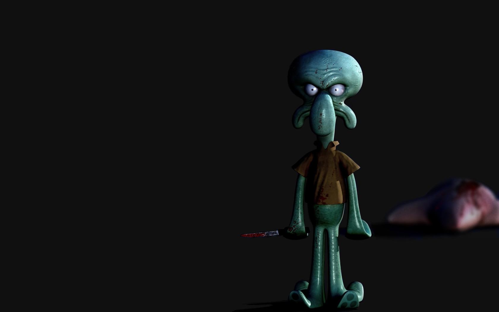 1680x1050 spongebob, Squarepants, Squidward Wallpaper HD / Desktop and Mobile Background