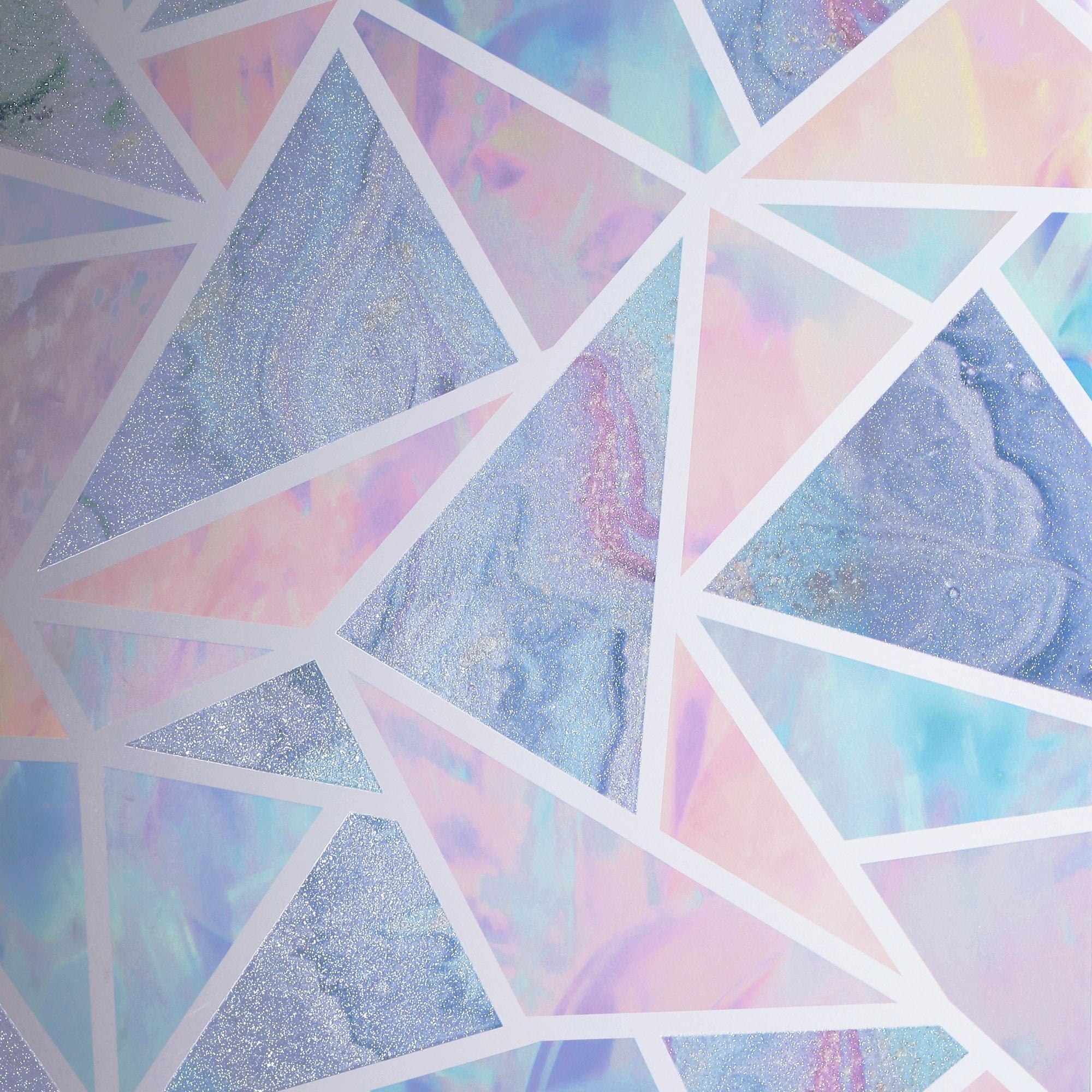 2000x2000 Arthouse Pastel Geometric Multi Wallpaper in the Wallpaper department at