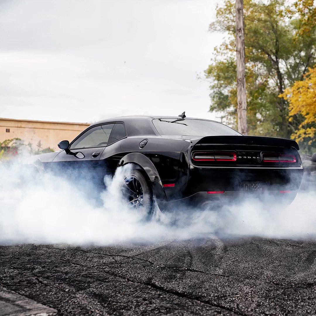 1080x1080 Dodge rubber to burn. #Dodge #DodgeChallenger