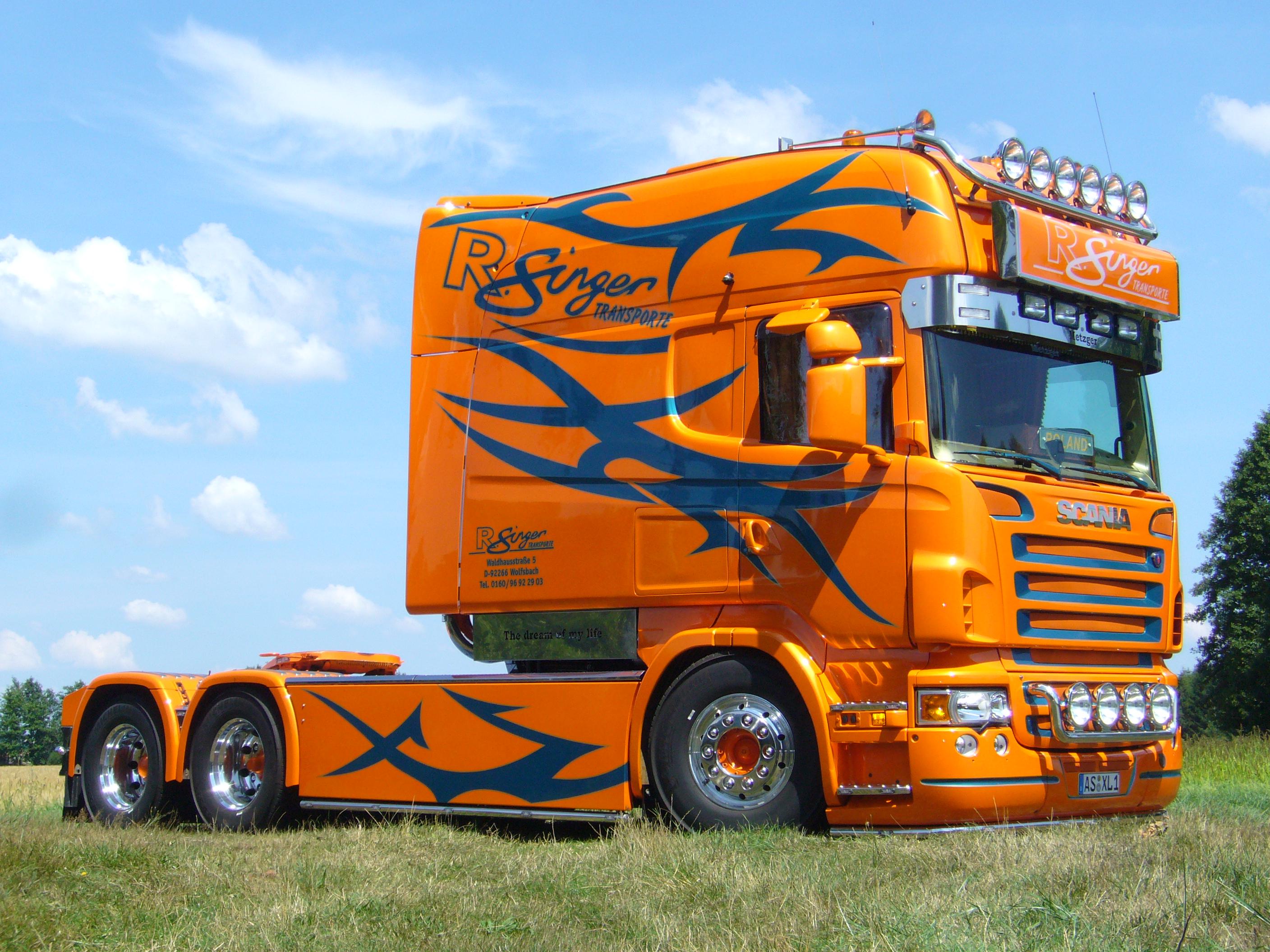 Грузовик scania