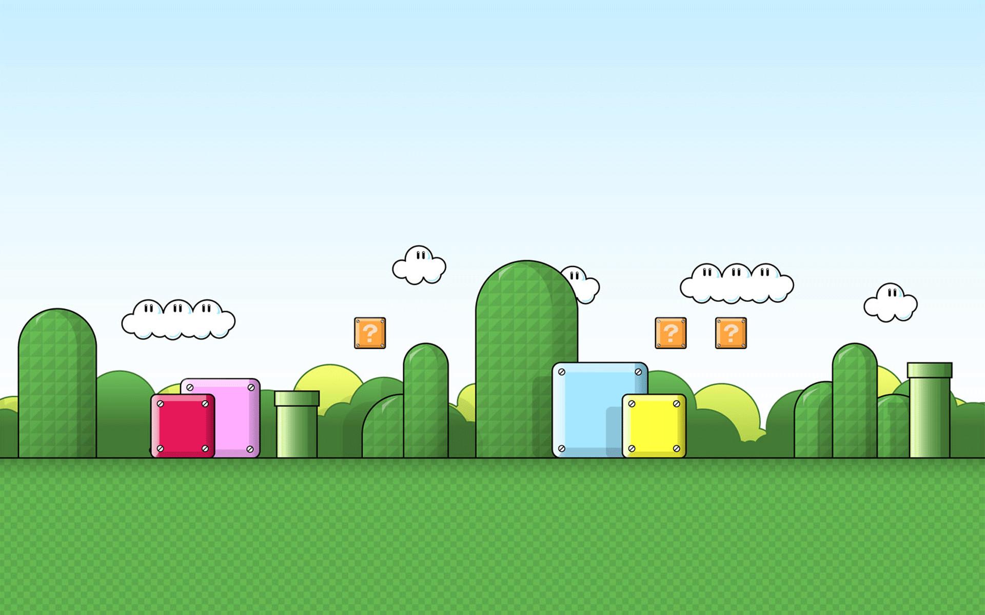 1920x1200 Mario World Wallpaper
