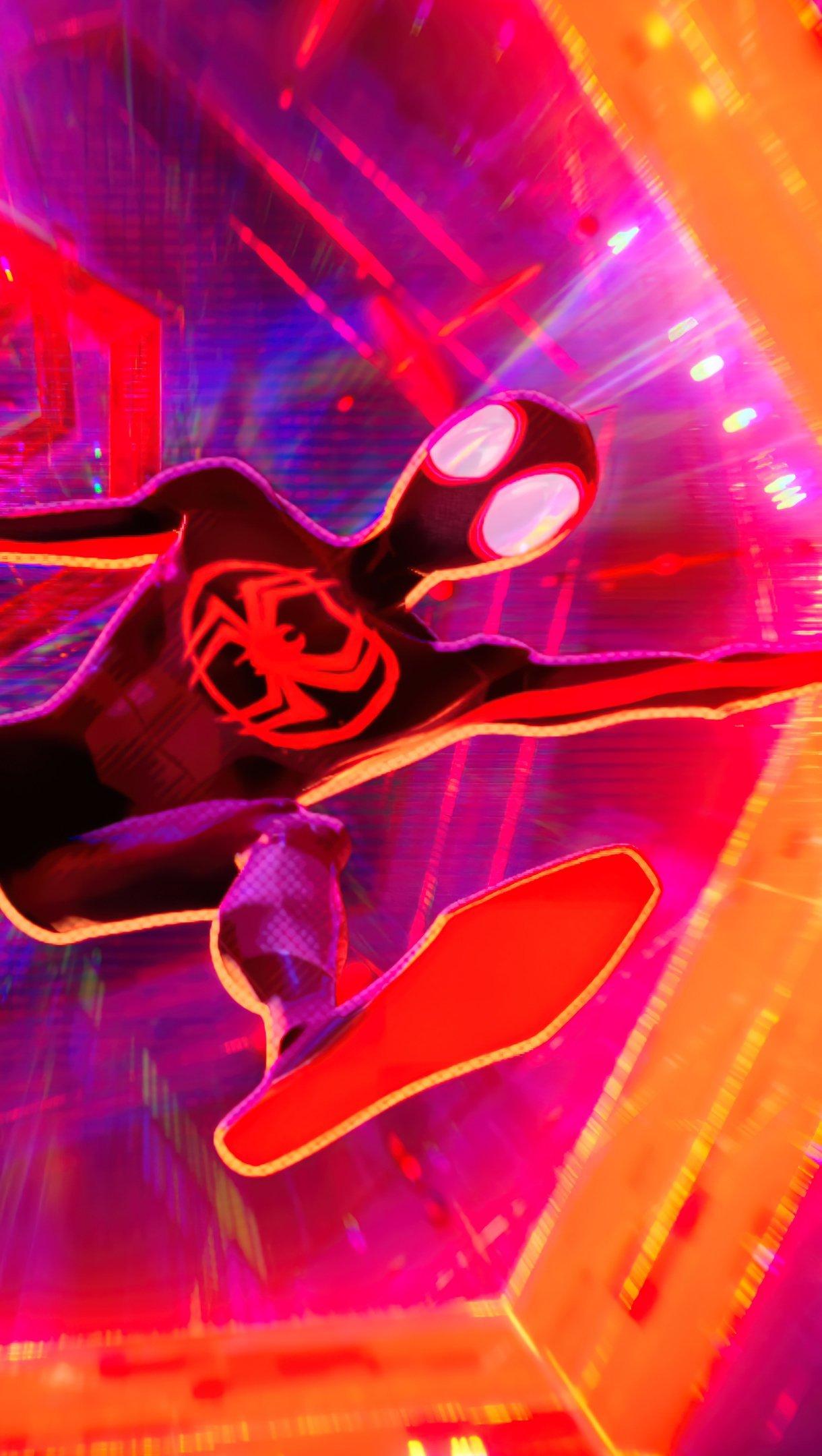 1220x2160 Spider Man: Across the Spider verse Wallpaper 4k Ultra HD
