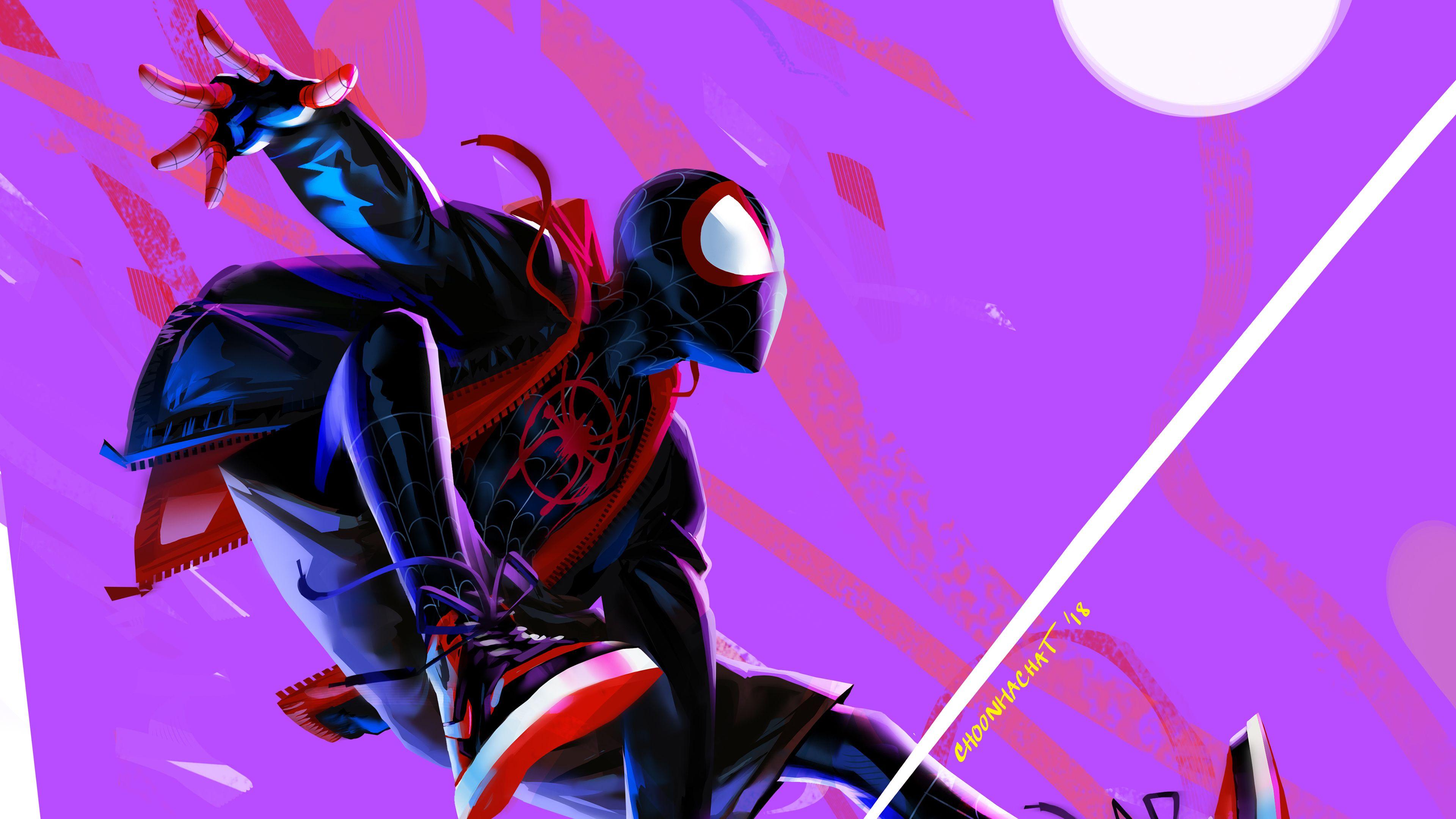 3840x2160 Spider Man Into The Spider Verse 4K. Spider Verse, Spiderman, Spider
