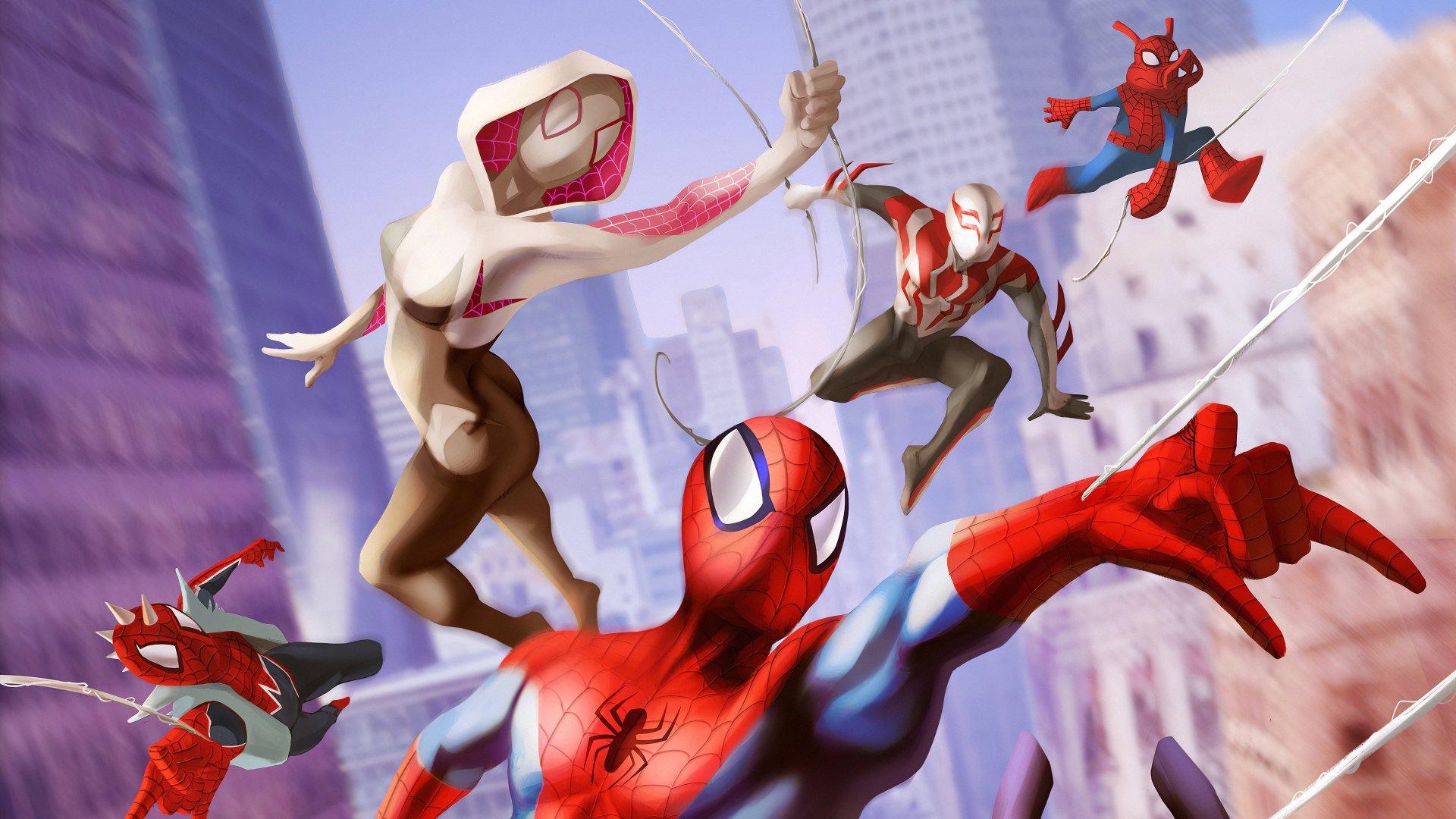 1920x1080 Spider Man: Across The Spider Verse HD Wallpaper And Background