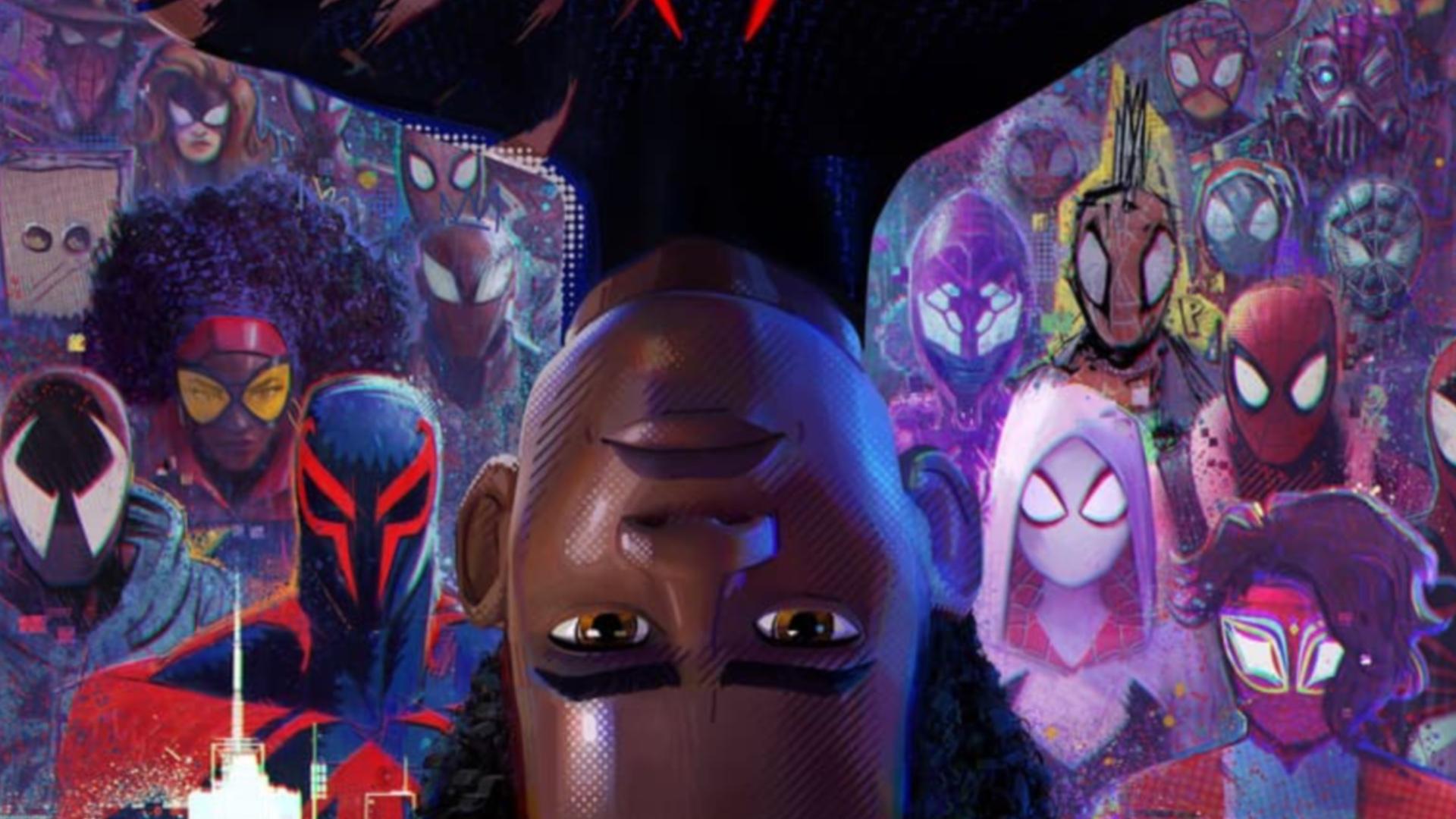 1920x1080 All The Spider Man Variants We Can Name In The Across The Spider Verseposter And Trailer