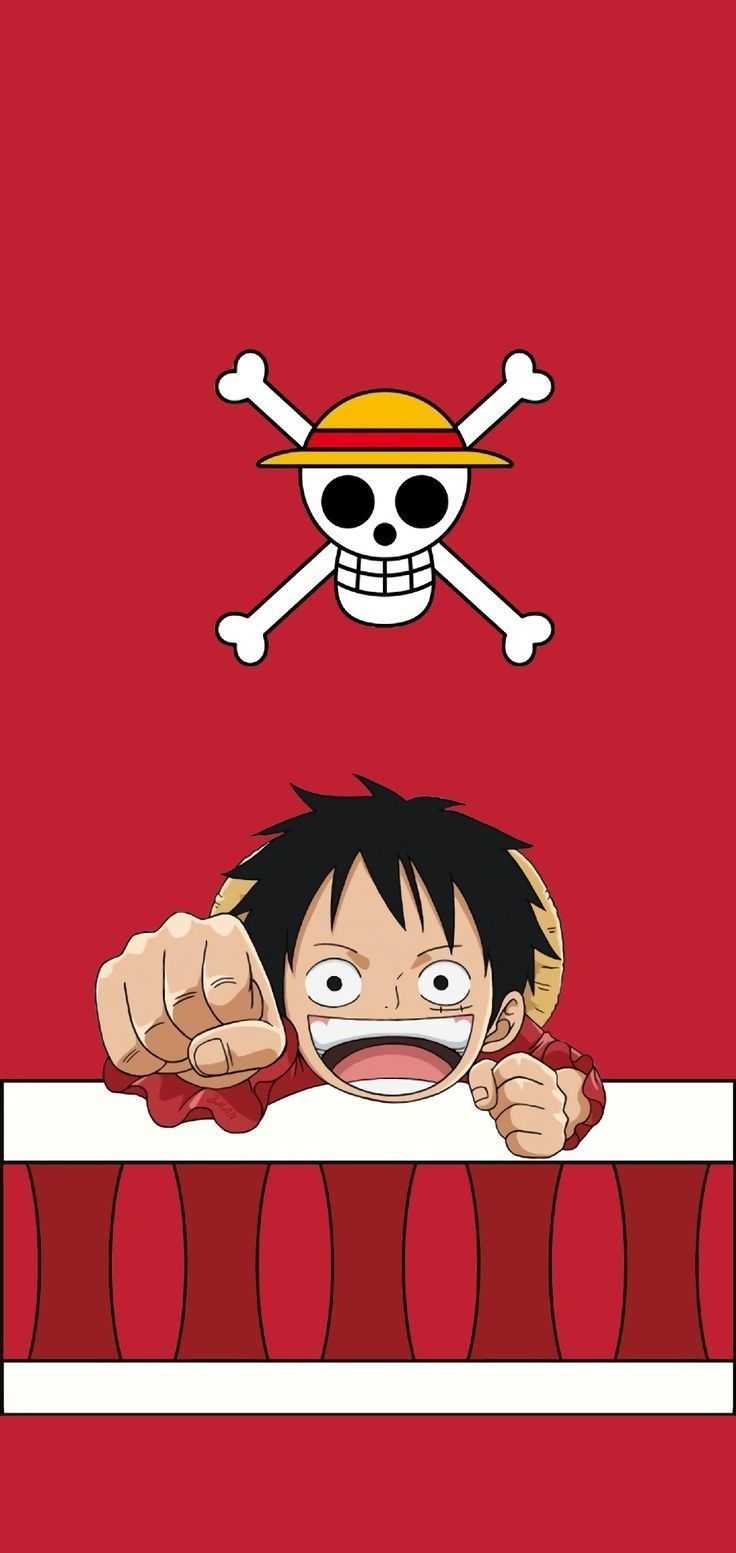 736x1553 One Piece Film Red Wallpaper