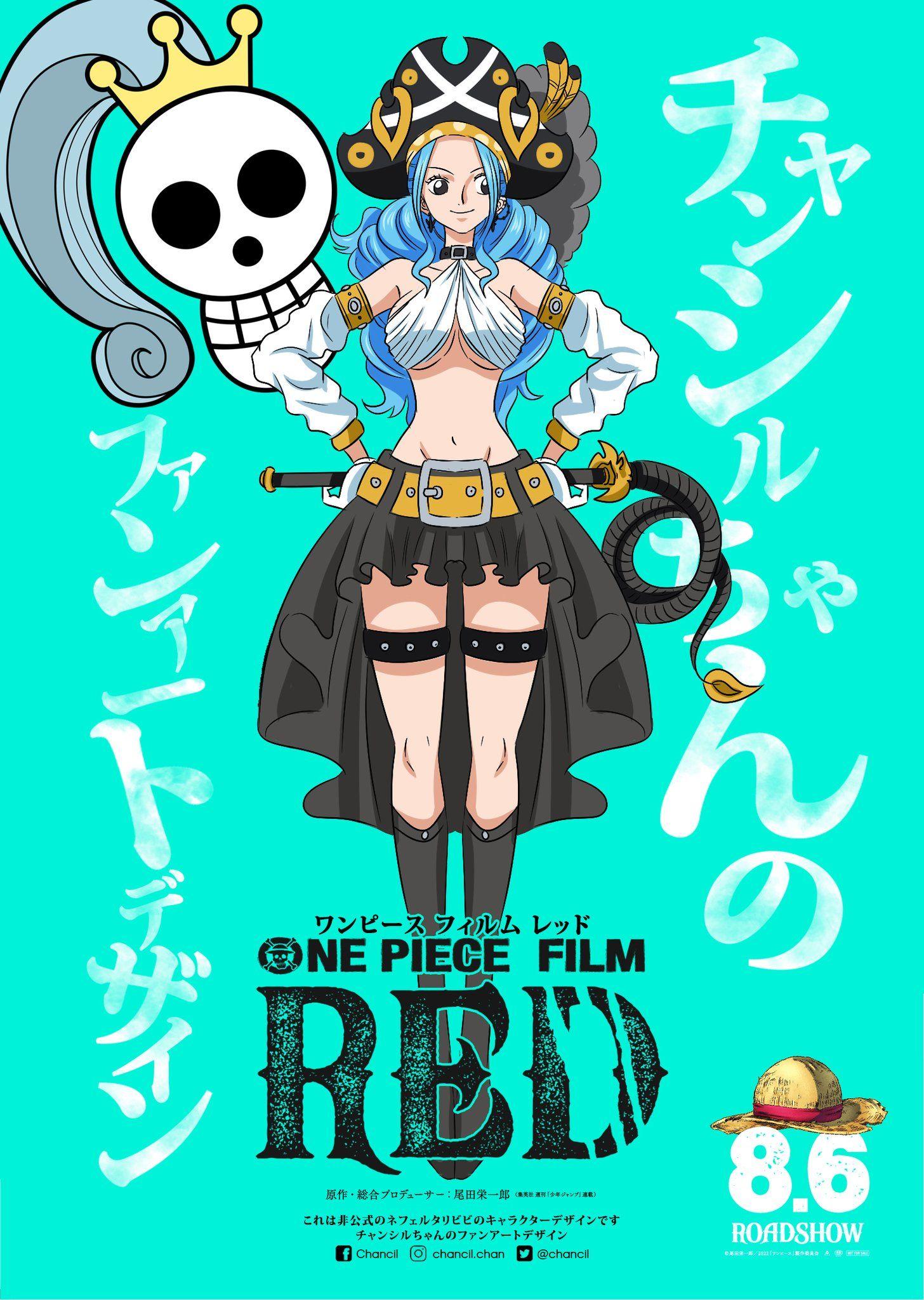 1456x2048 Chancil  on Twitter. One piece movies, Manga anime one piece, Film red
