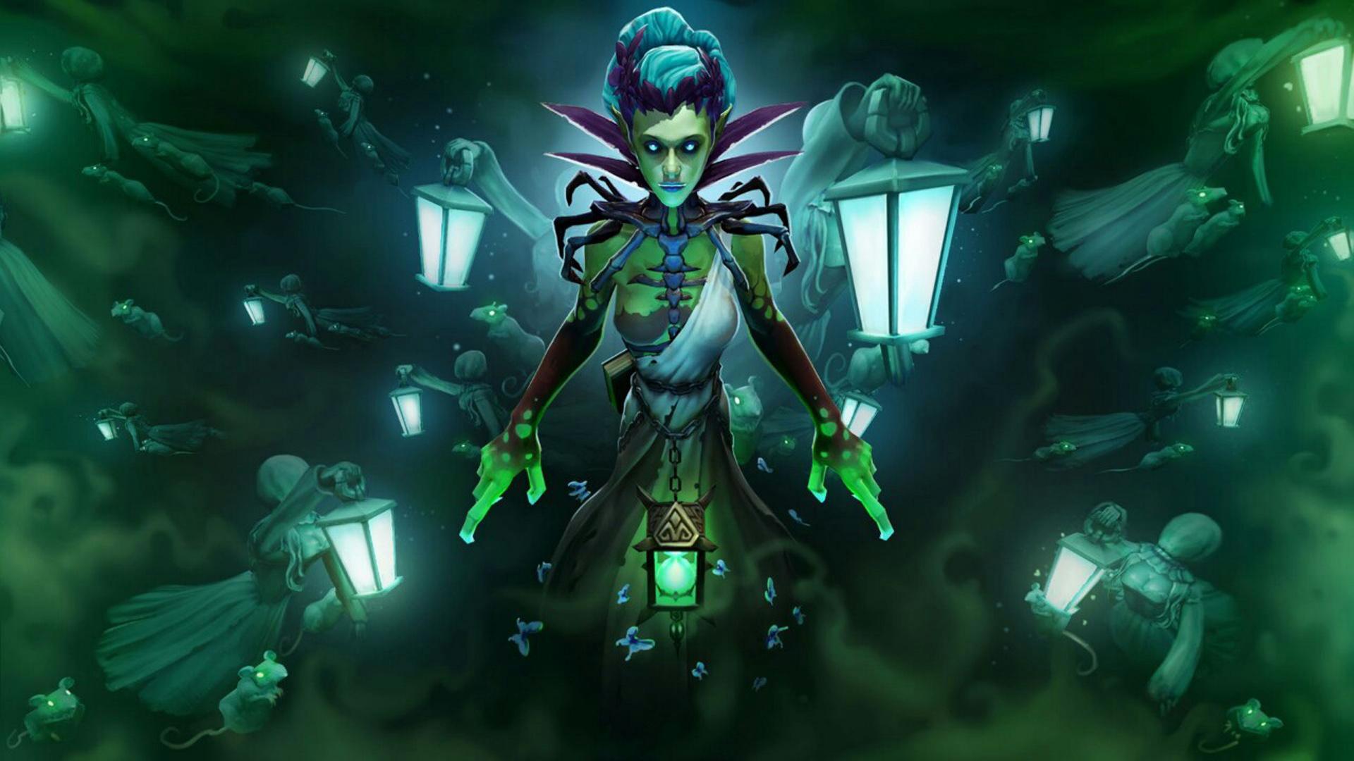 1920x1080 Dota 2 Death Prophet Art Wallpaper HD For Deskx1080 :
