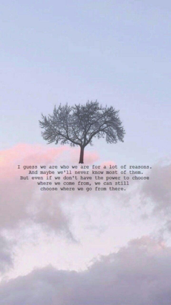 719x1280 Past Quotes Aesthetic Wallpaper
