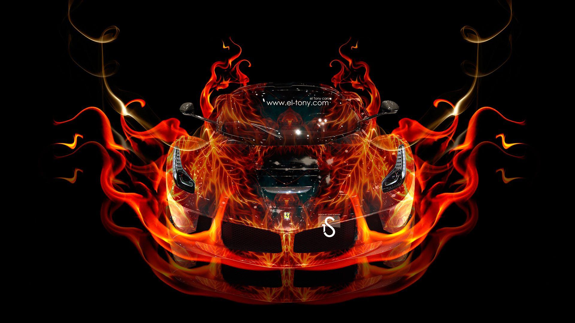 1920x1080 Cars On Fire Wallpaper