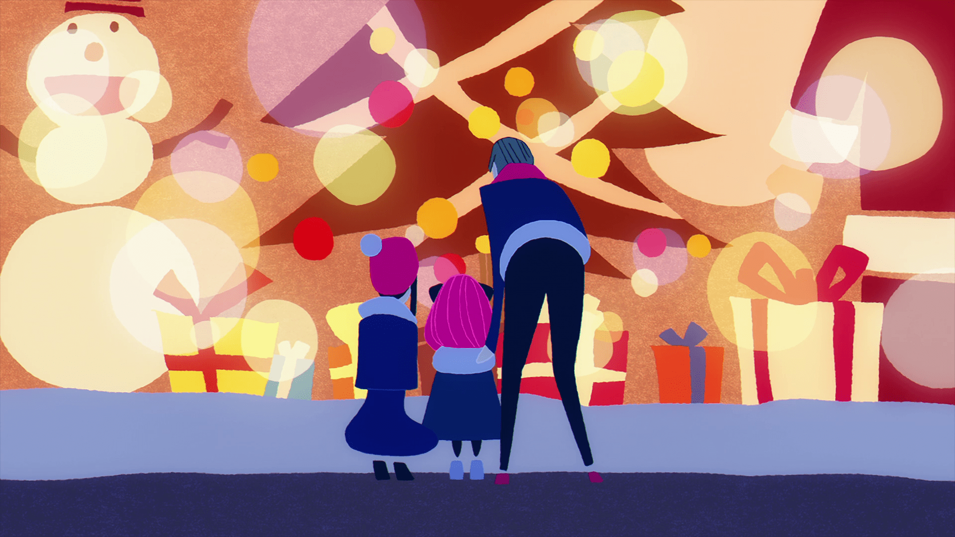 1920x1080 Spy x Family Art Wallpaper: Christmas
