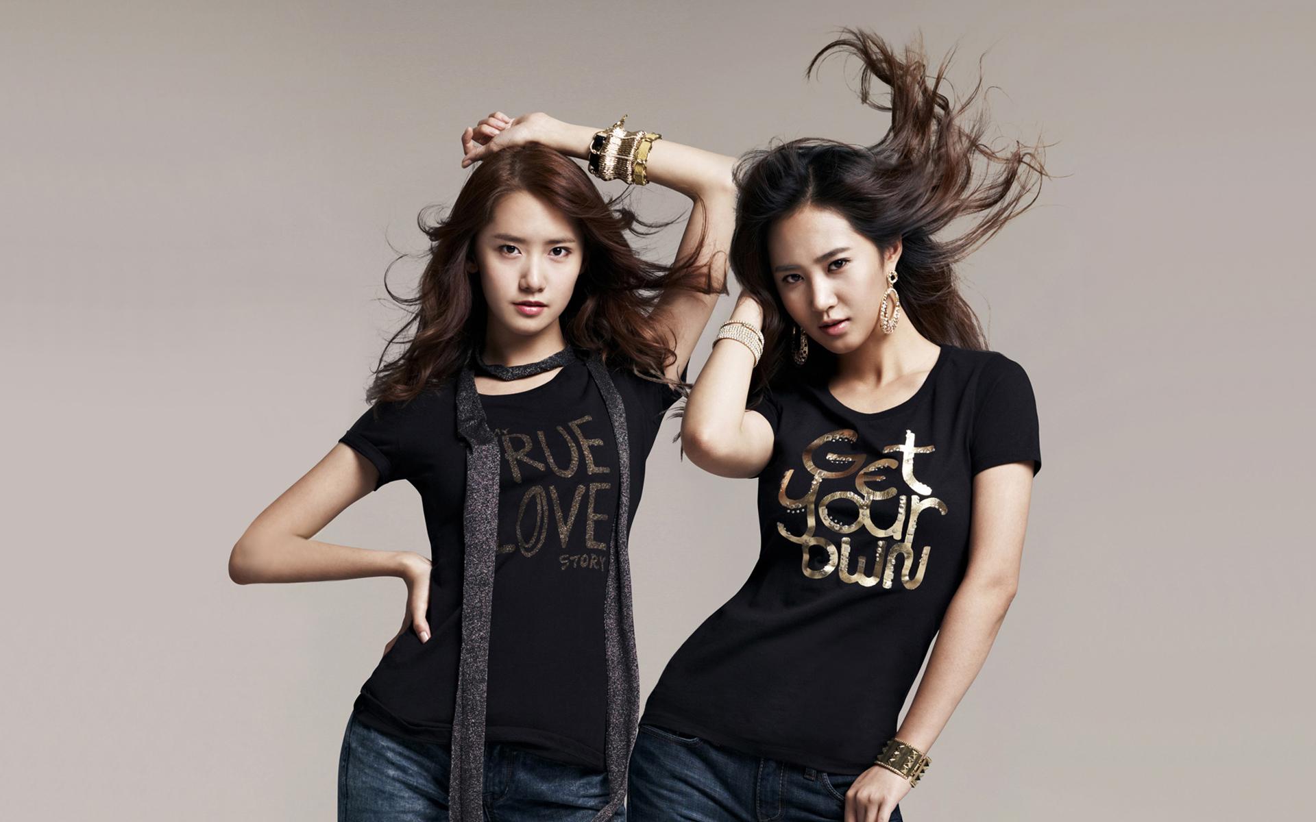 1920x1200 Women Girls Generation SNSD Kwon Yuri Im YoonA wallpaperx1200