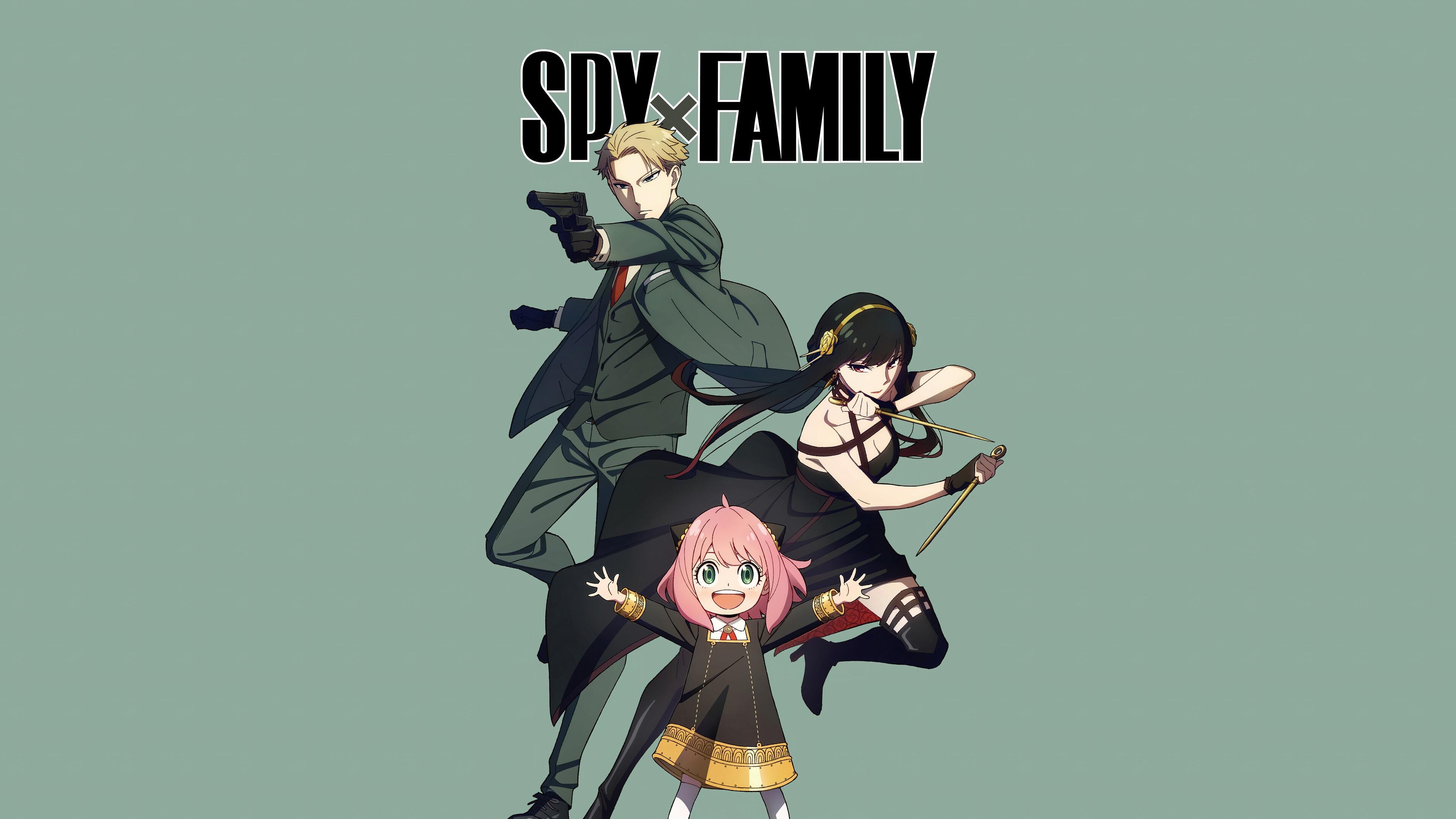 3840x2160 spy x family, anime, anya, loid, yor, forger, 4k Gallery HD Wallpaper