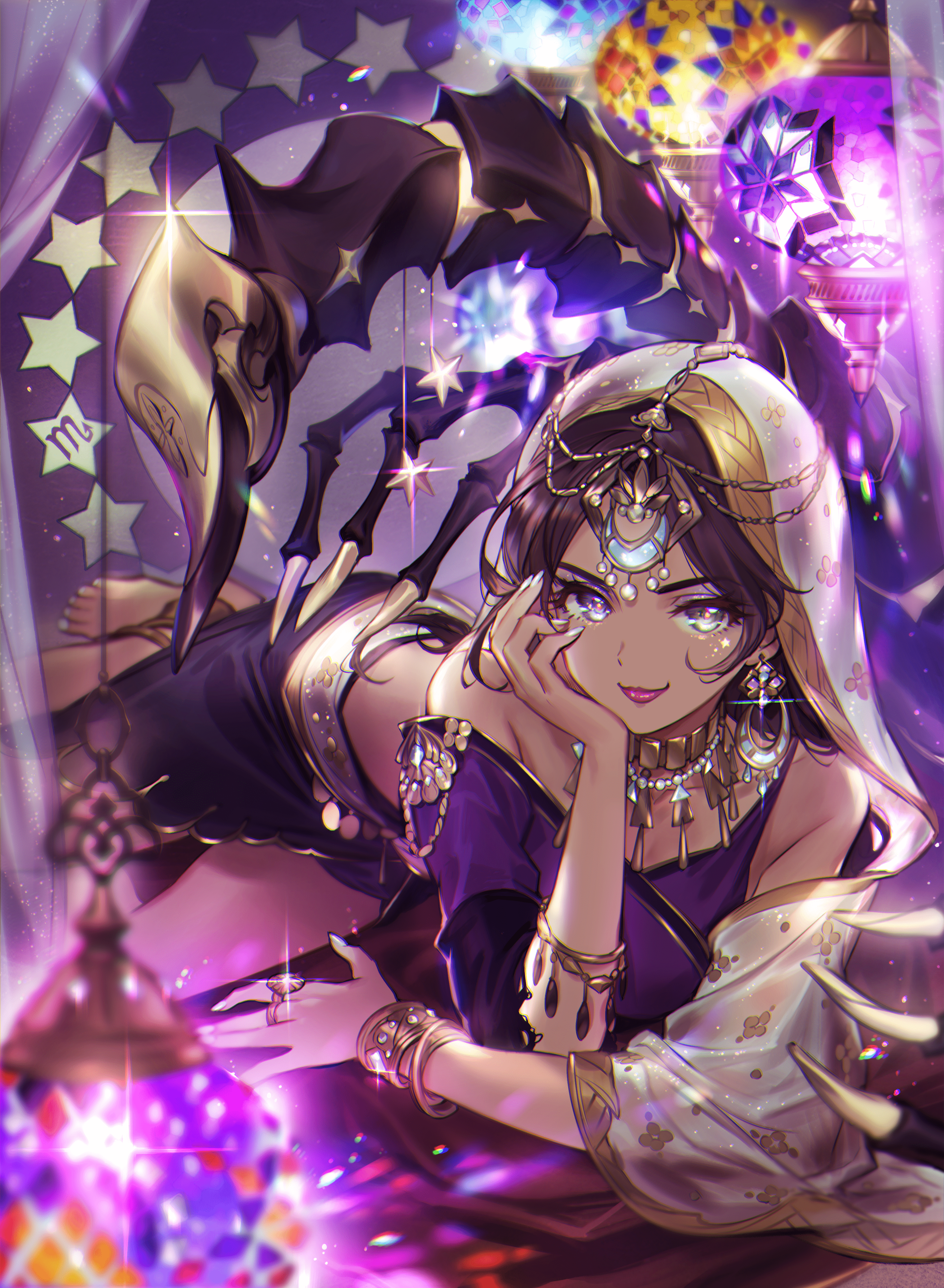 3111x4244 Scorpio Anime Wallpaper
