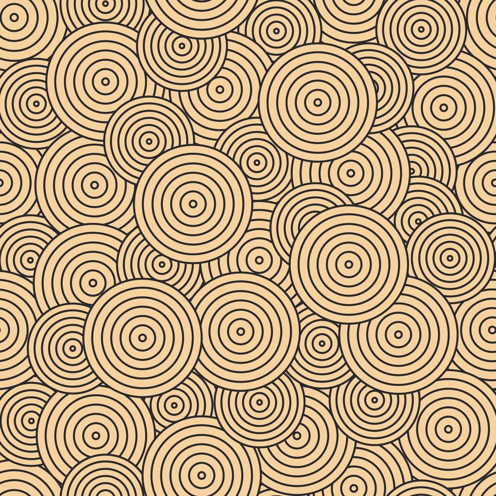 980x980 Modern vector pattern in Japanese style. Geometric black patterns on a gold background, circles in the sand. Modern illustrations for wallpaper, flyers, covers, banners, minimalistic ornaments