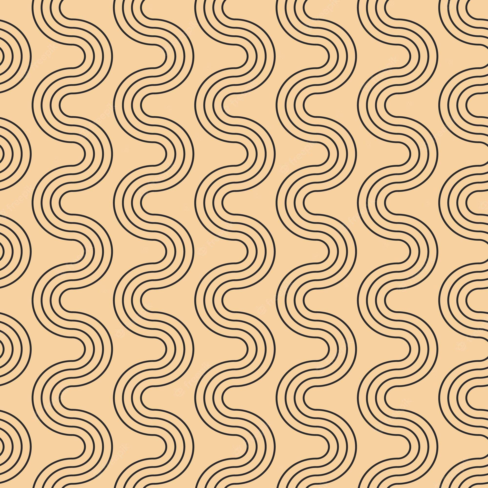 2000x2000 Premium Vector. Modern vector pattern in japanese style geometric black patterns on a gold background modern illustrations for wallpaper flyers covers banners minimalistic ornaments